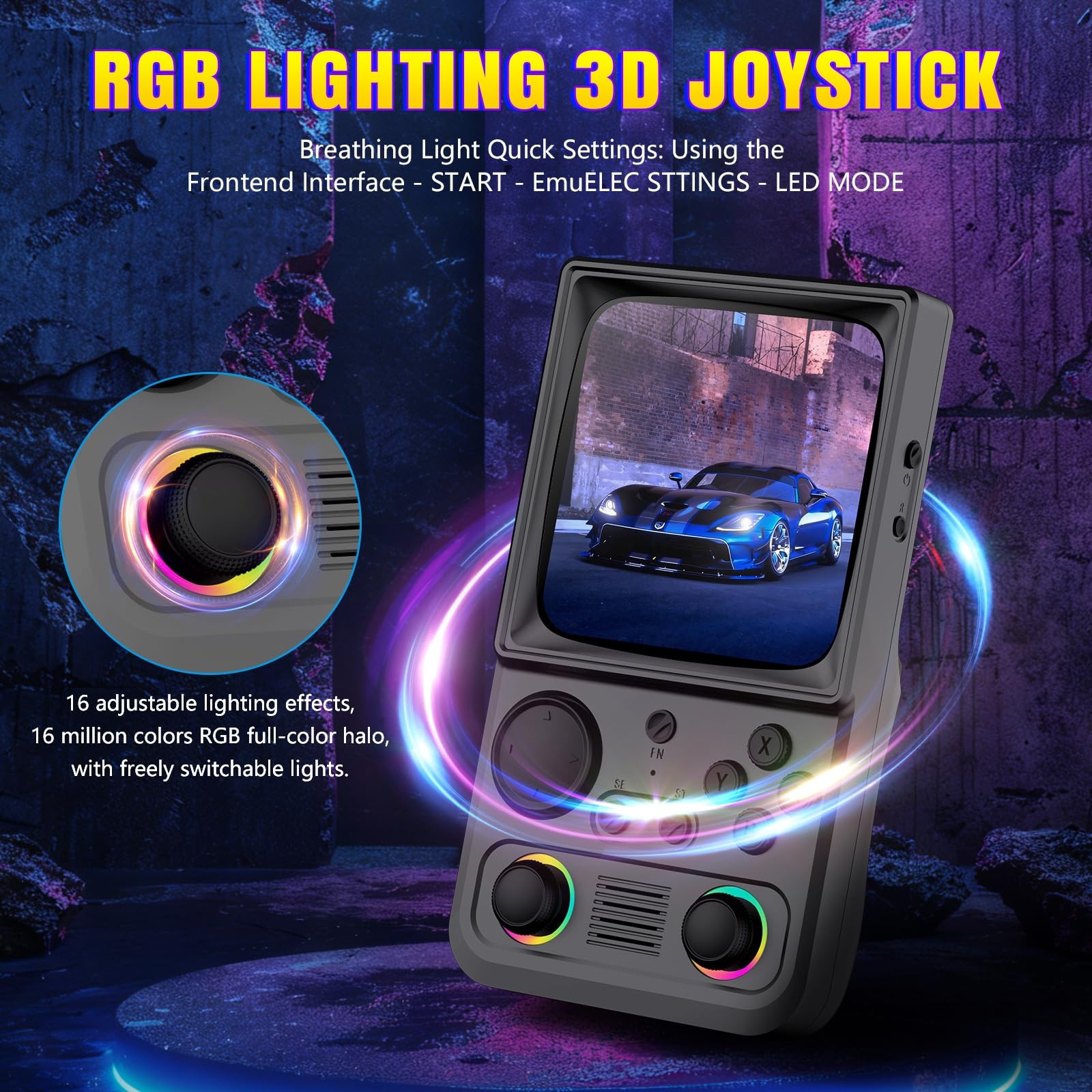 R36TMAX Upgraded Retro Handheld Game Console with 4000mAh Battery, 4.0» IPS …