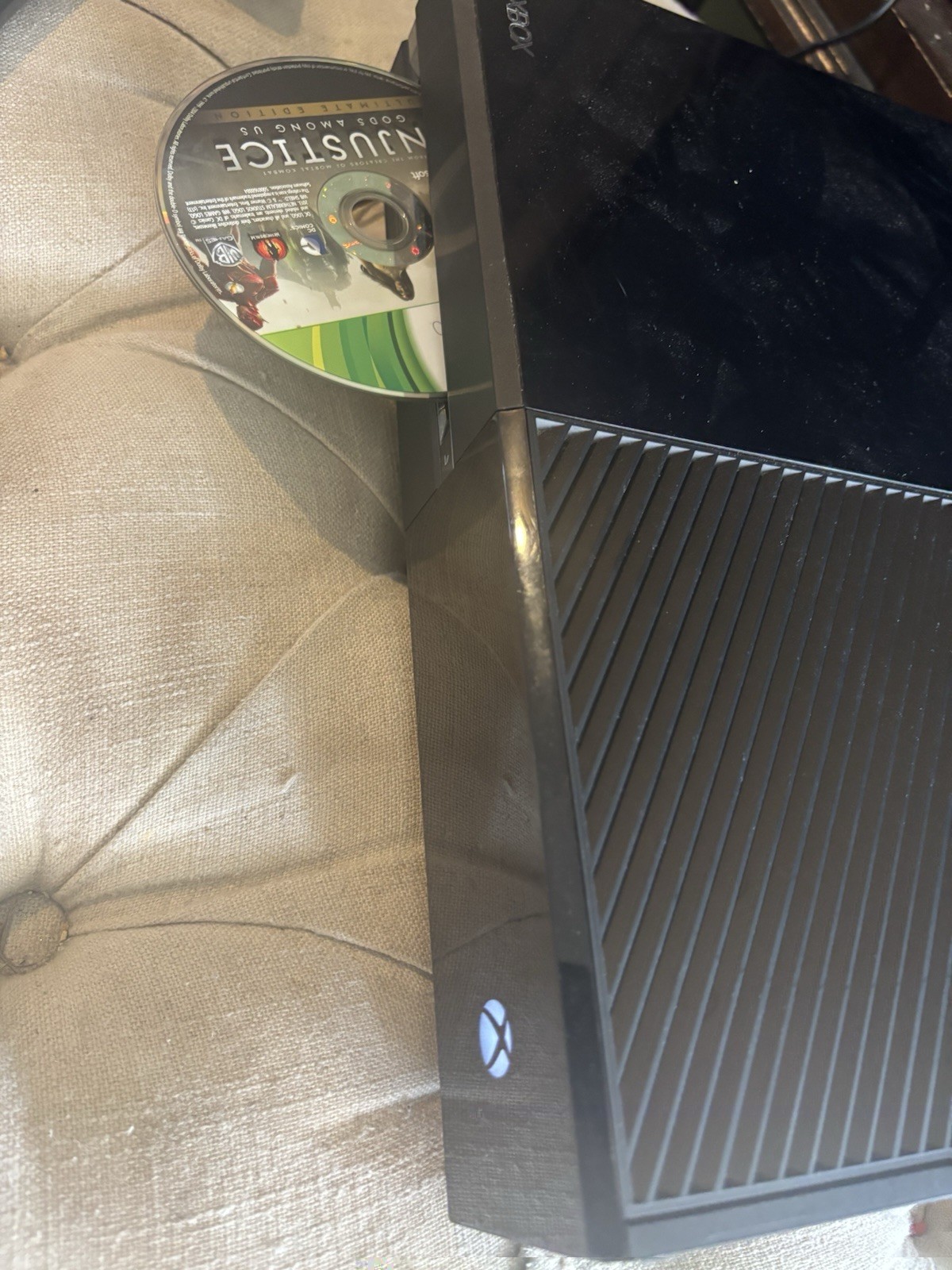 Microsoft Xbox One Black 500GB Console Only Injustice Gods Among Us Xbox360