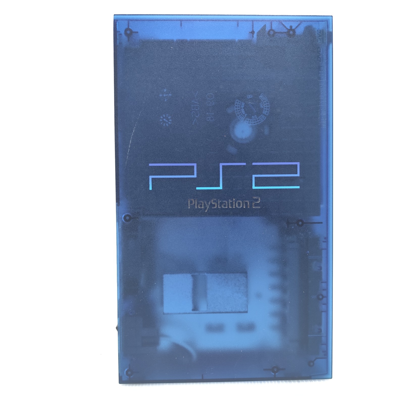 SONY PS2 Fat Game Console Set Boxed SCPH-37000L Ocean Blue NTSC-J JAPAN