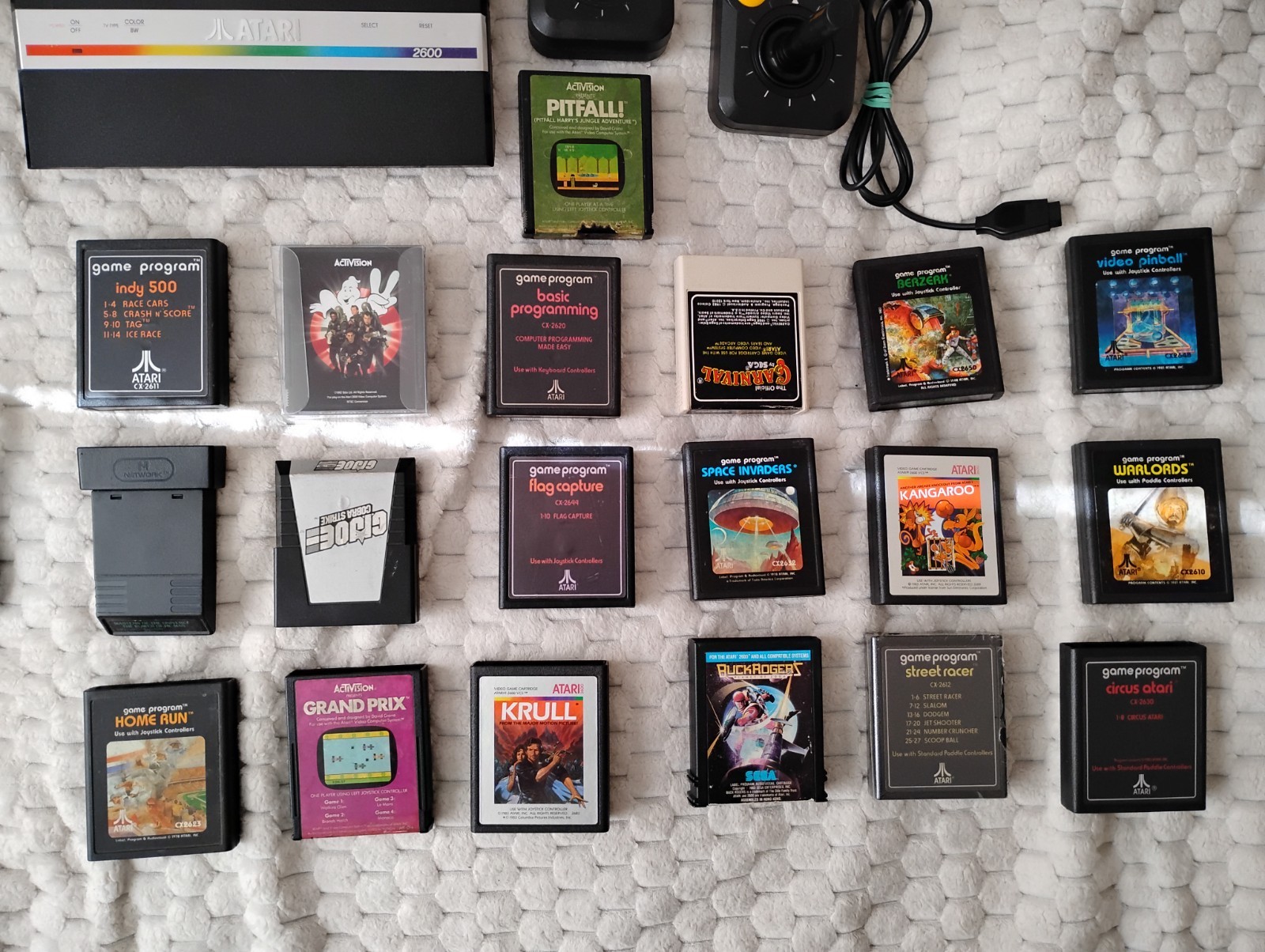 Atari 2600 Jr. Console With 19 Games And Hookups
