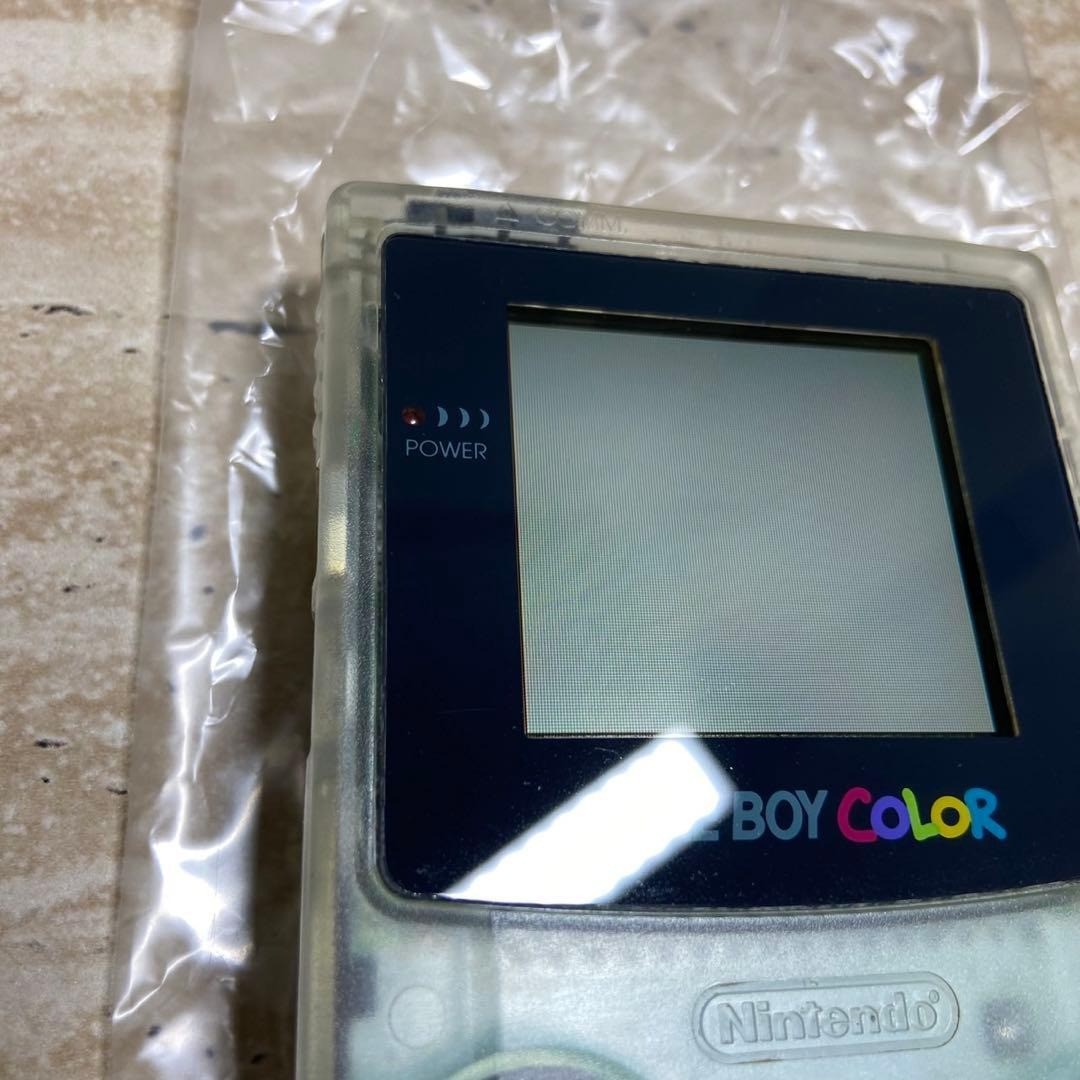 Nintendo Game Boy Color Clear CGB-001 Complete in Box Near Mint 7019