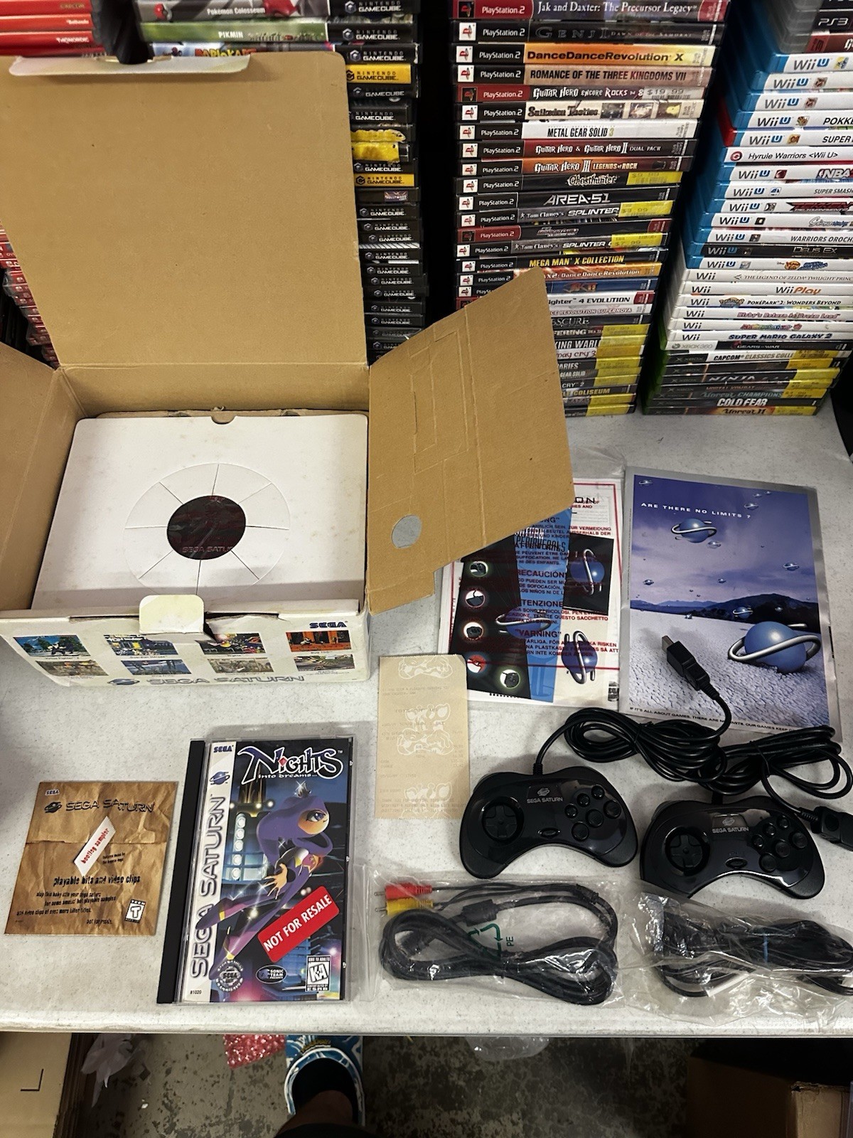 New Unused SEGA Saturn Console Variant Grail 🔥 Nights Into Dreams!