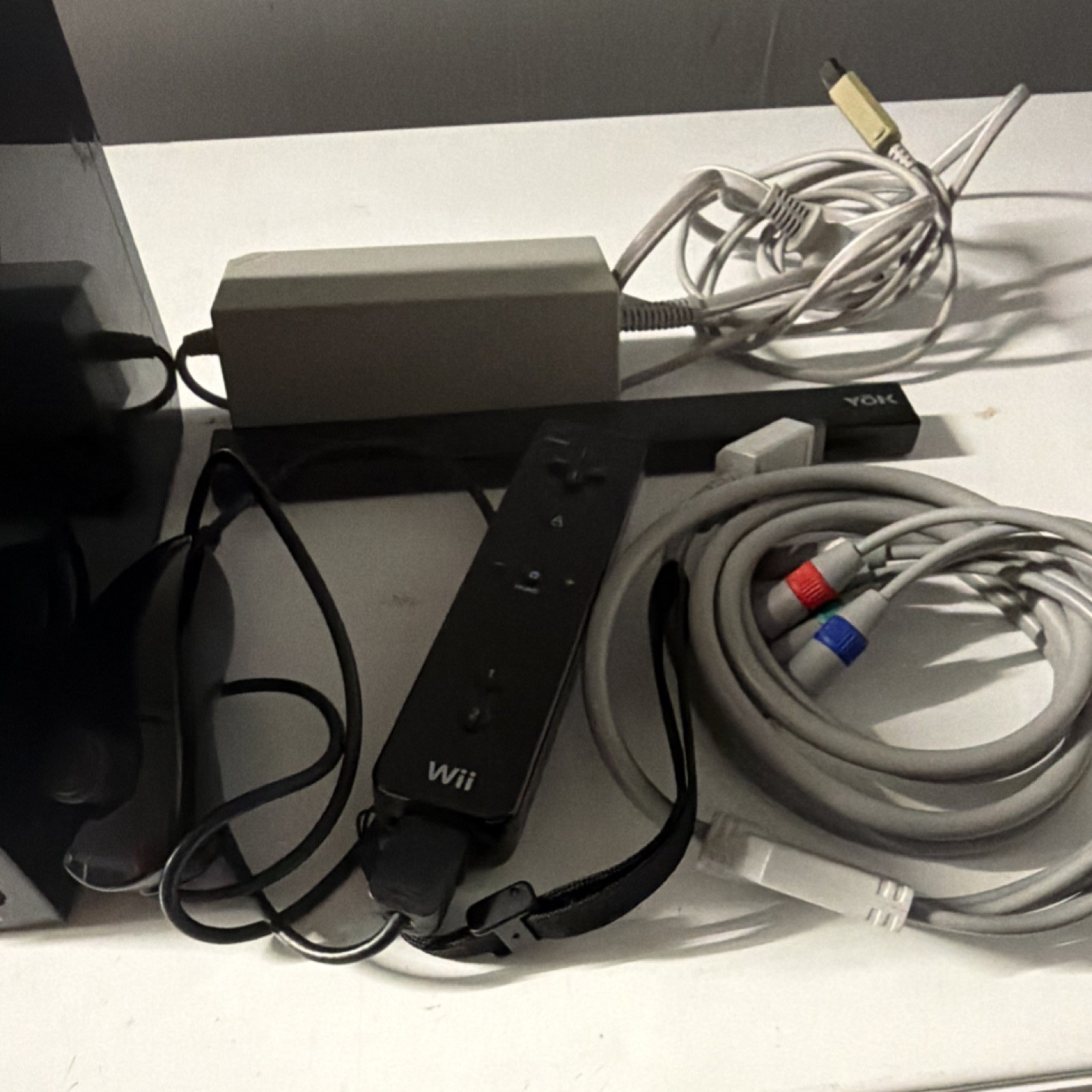 Nintendo Wii Black Console RVL-001(USA) NTSC-U/C 512MB 480p w/ Remote