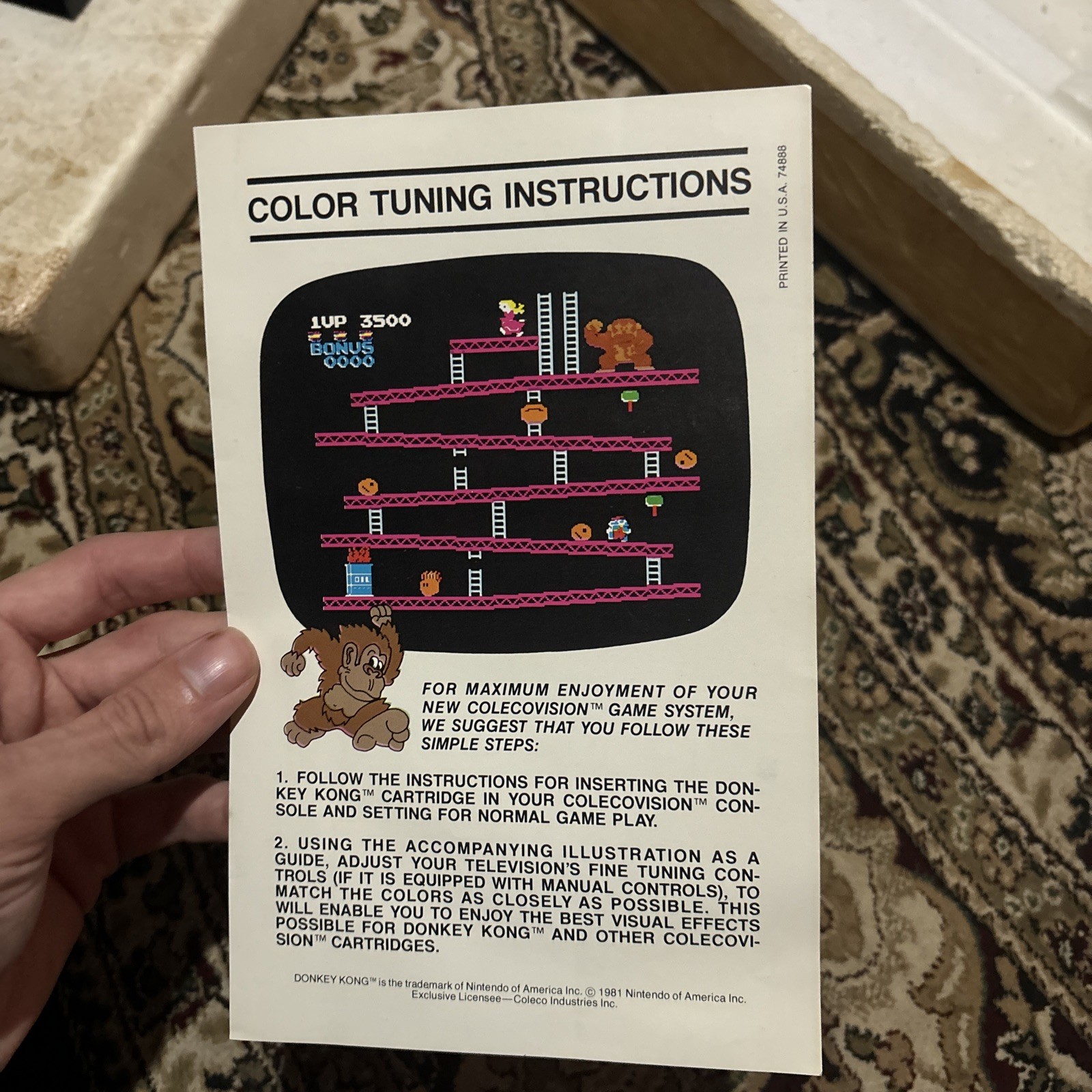 Coleco ColecoVision Console with Games and Manuel’s Original Stereo Foam Box