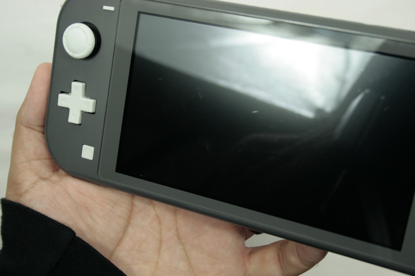 Nintendo Switch Lite Console Zelda Traveler Case Bundle Grey Tested & Working