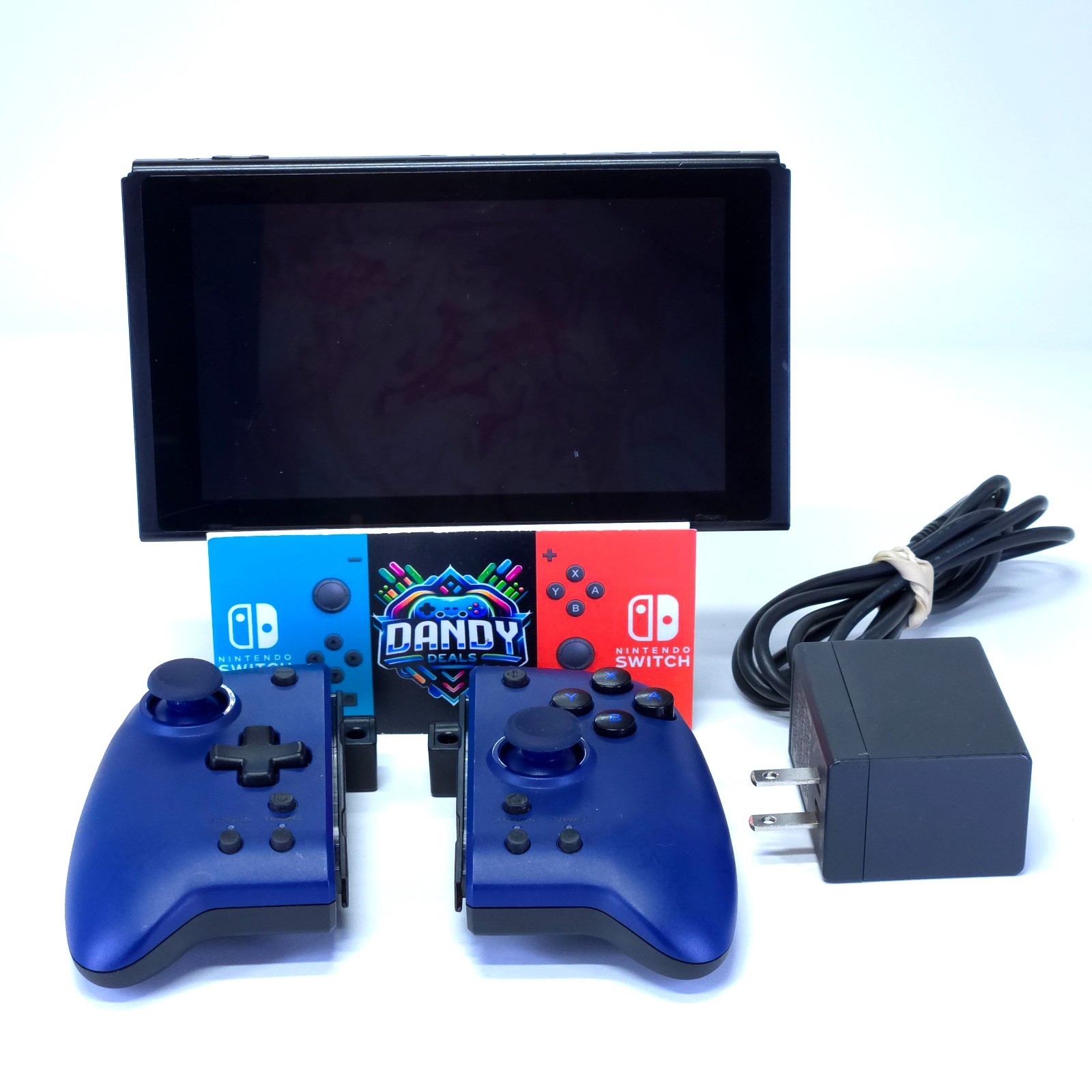 Switch Console V2 Nintendo W/ Hori Split Pad Pro + Charger – NO DOCK