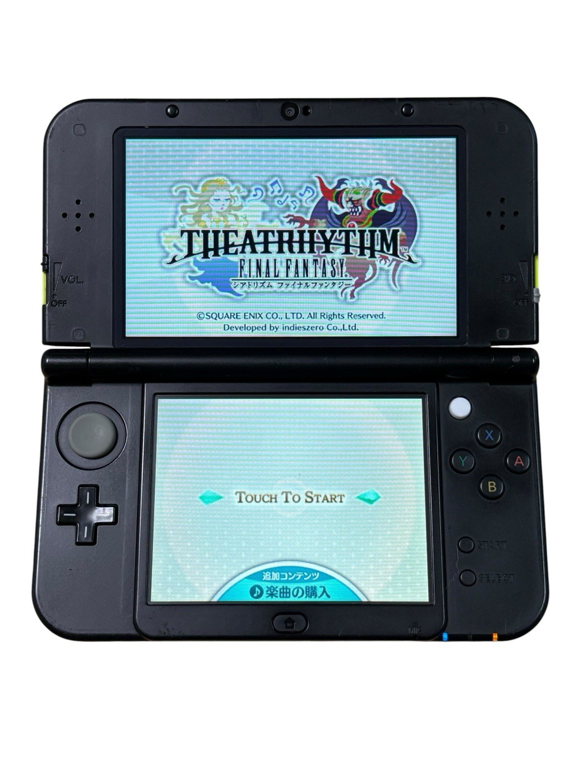 Dual IPS New Nintendo 3DS LL Lime Green Black Console Tested Working