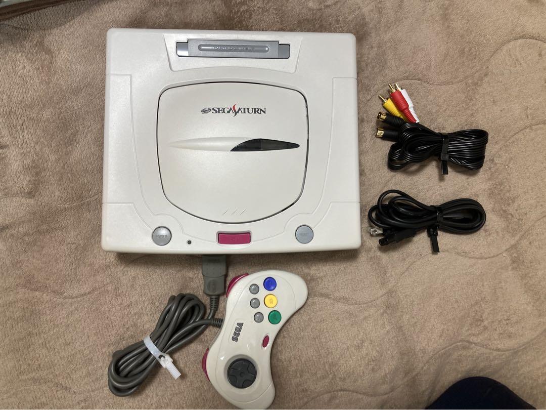 SEGA Saturn WHITE Console Tested Work