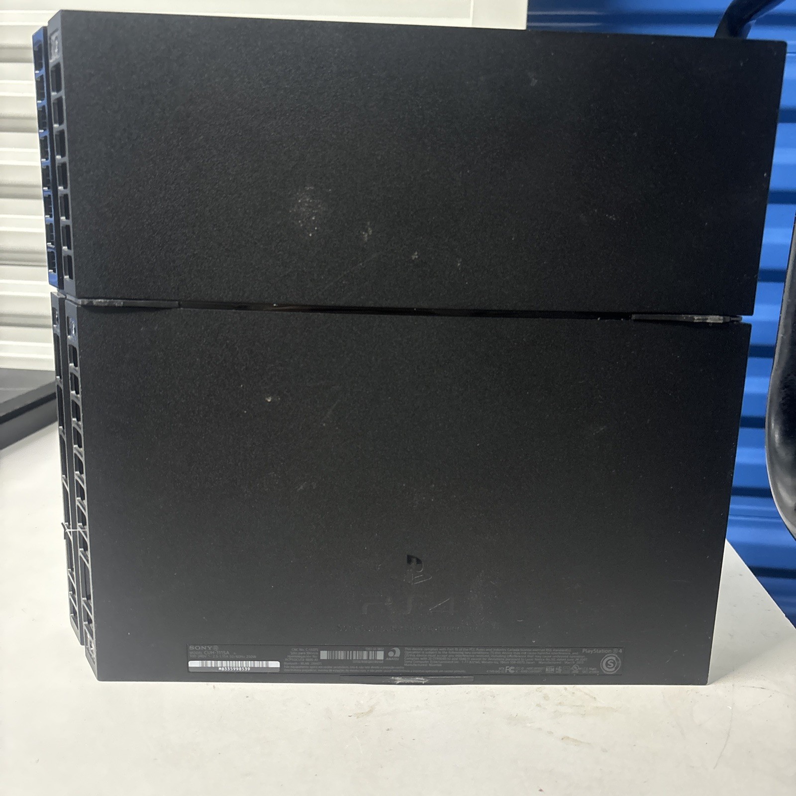 Sony PlayStation 4 PS4 500GB Black Console Factory Reset Tested Free Shipping