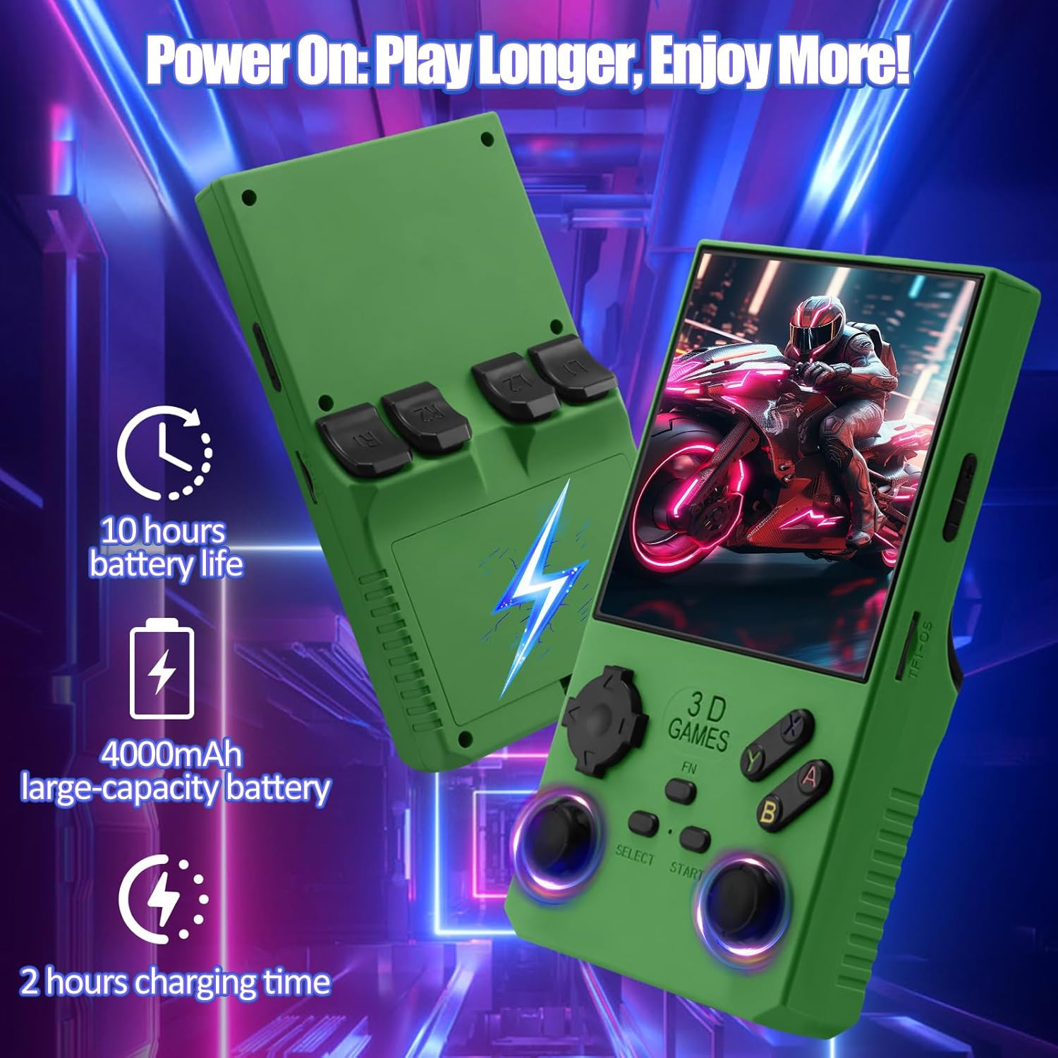 2026Newly Upgraded V40 MAX Retro Handheld Game Console with 256G Built-In 20000+