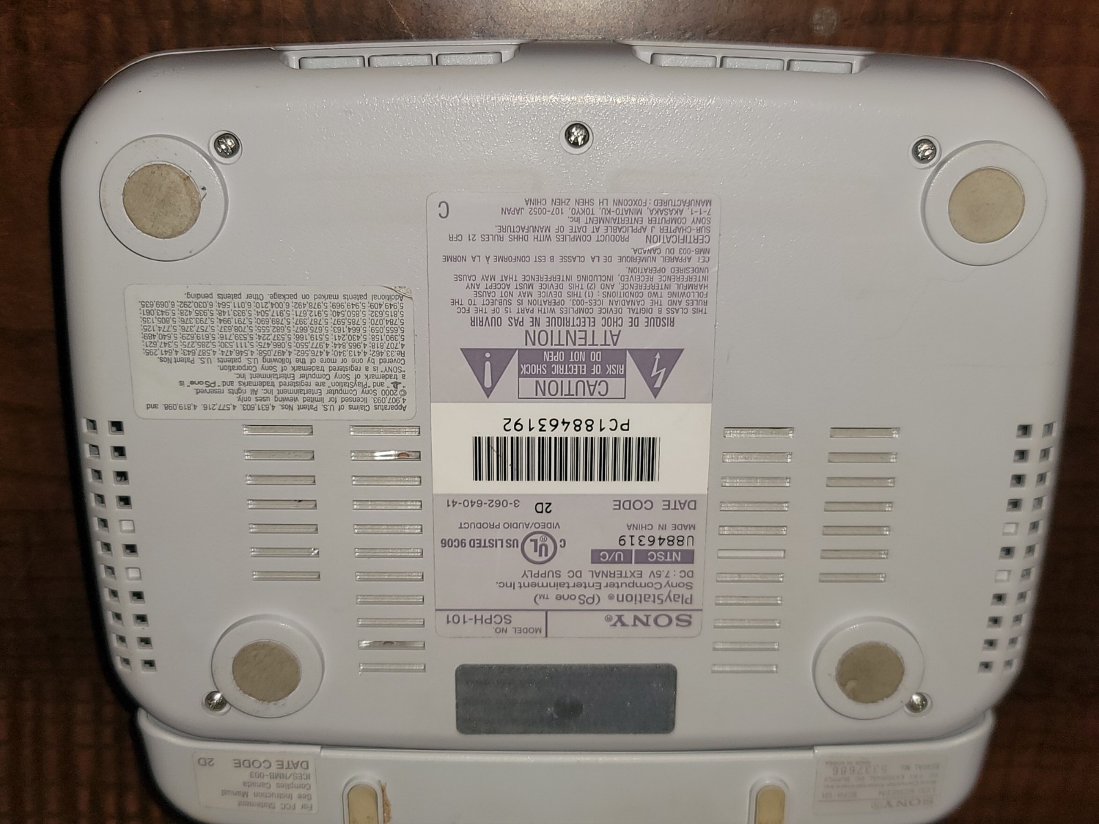 Sony PS1 LCD Screen SCPH-131 + PS1 SCPH-101 Console GREAT CONDITION NO ISSUES.