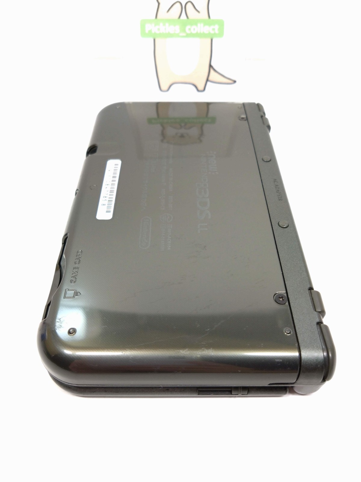 Nintendo New 3DS LL XL Metallic Black RED-001 w/Stylus 4GB Japanese Tested 0601G
