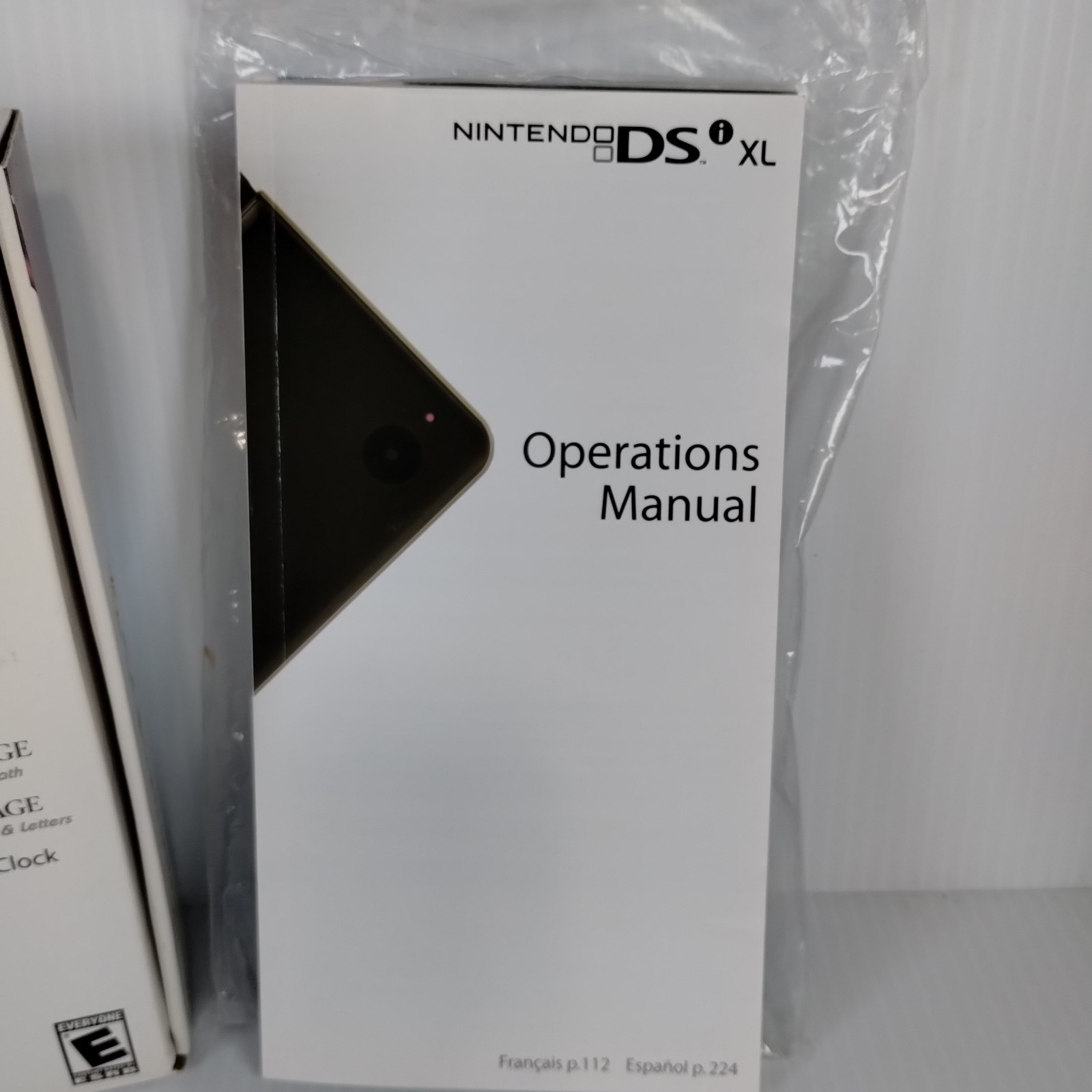 Nintendo DSi XL Burgundy Red USA Console w/ Box, Manual, Charger, Inserts WORKS!