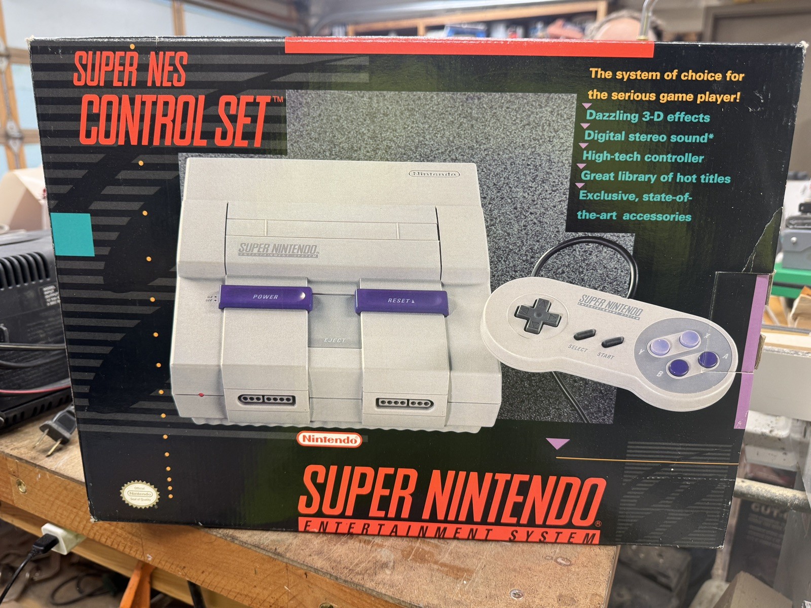 Super Nintendo SNES Classic Edition Mini Console Clv-201 Built-in 21+7,000 Games