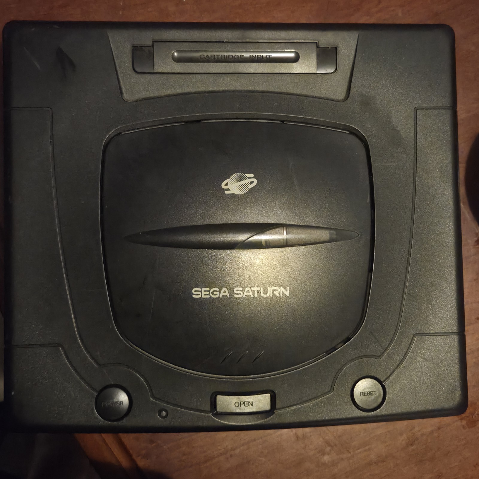 Sega Saturn MK-80000A Black Working With Tomb Raider CIB & Retro Bit Controller