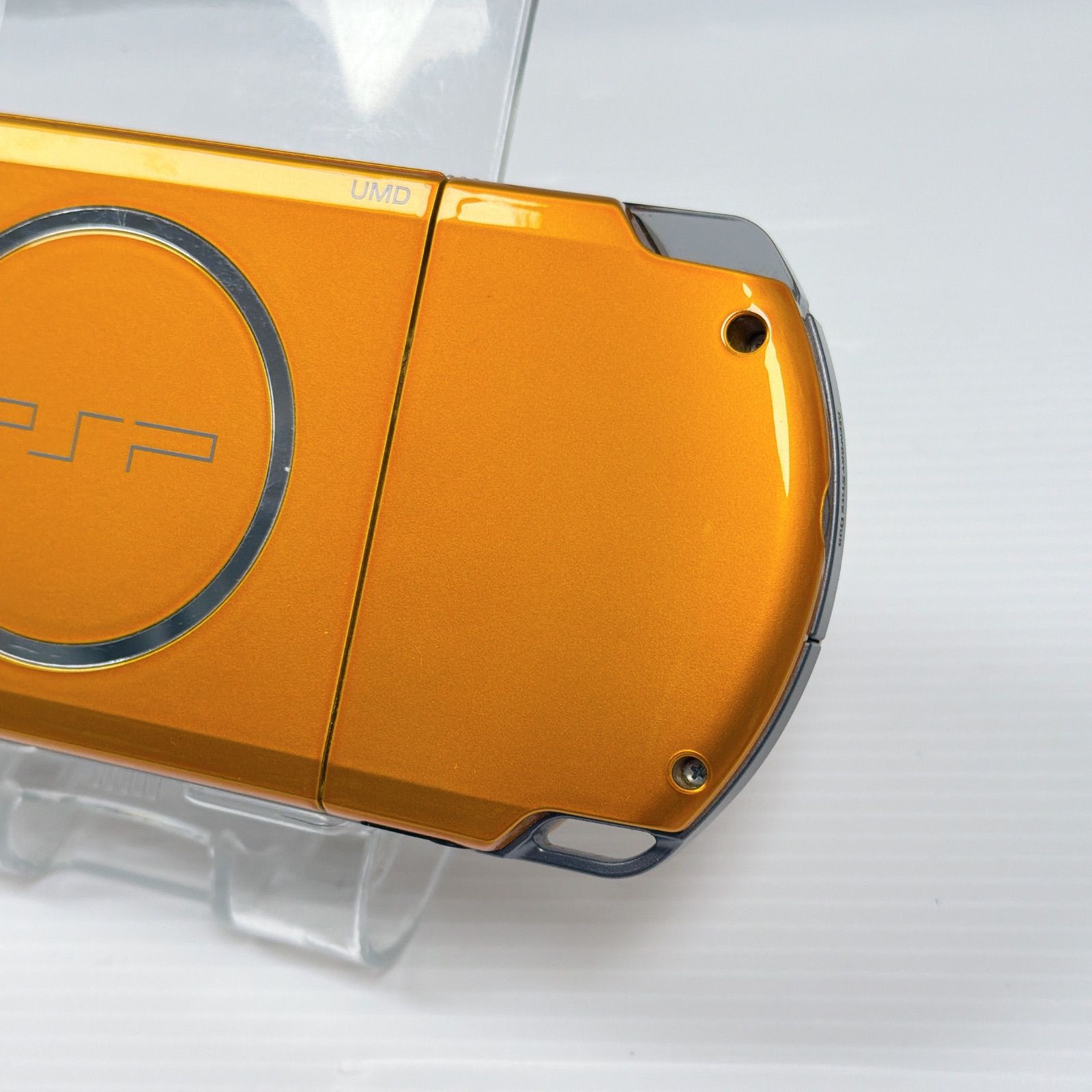 Sony PSP 3000 Bright Yellow Console PSP-3000 Tested w/ 128MB Card JP
