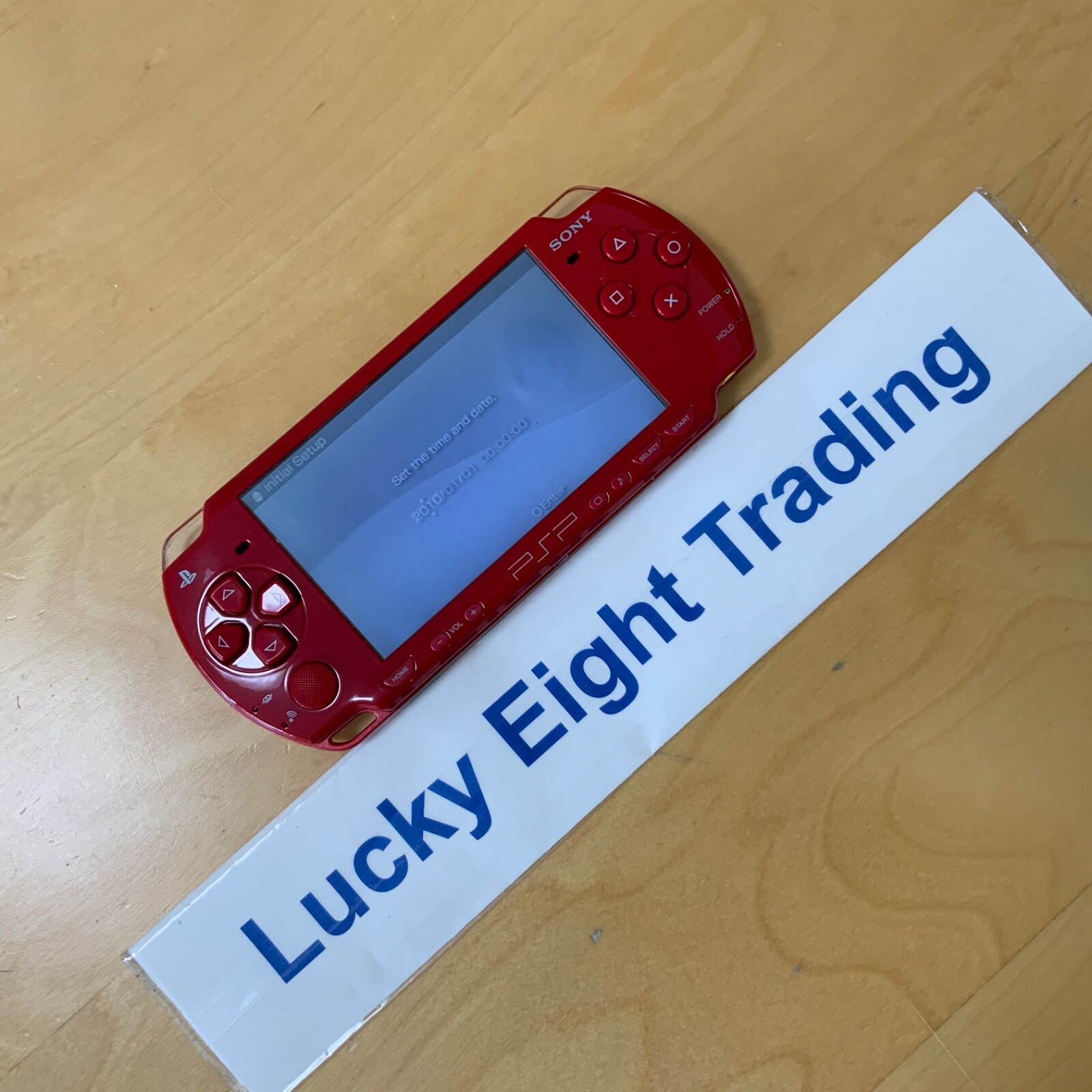 PSP 2000 Deep Red Console Charger [CC]