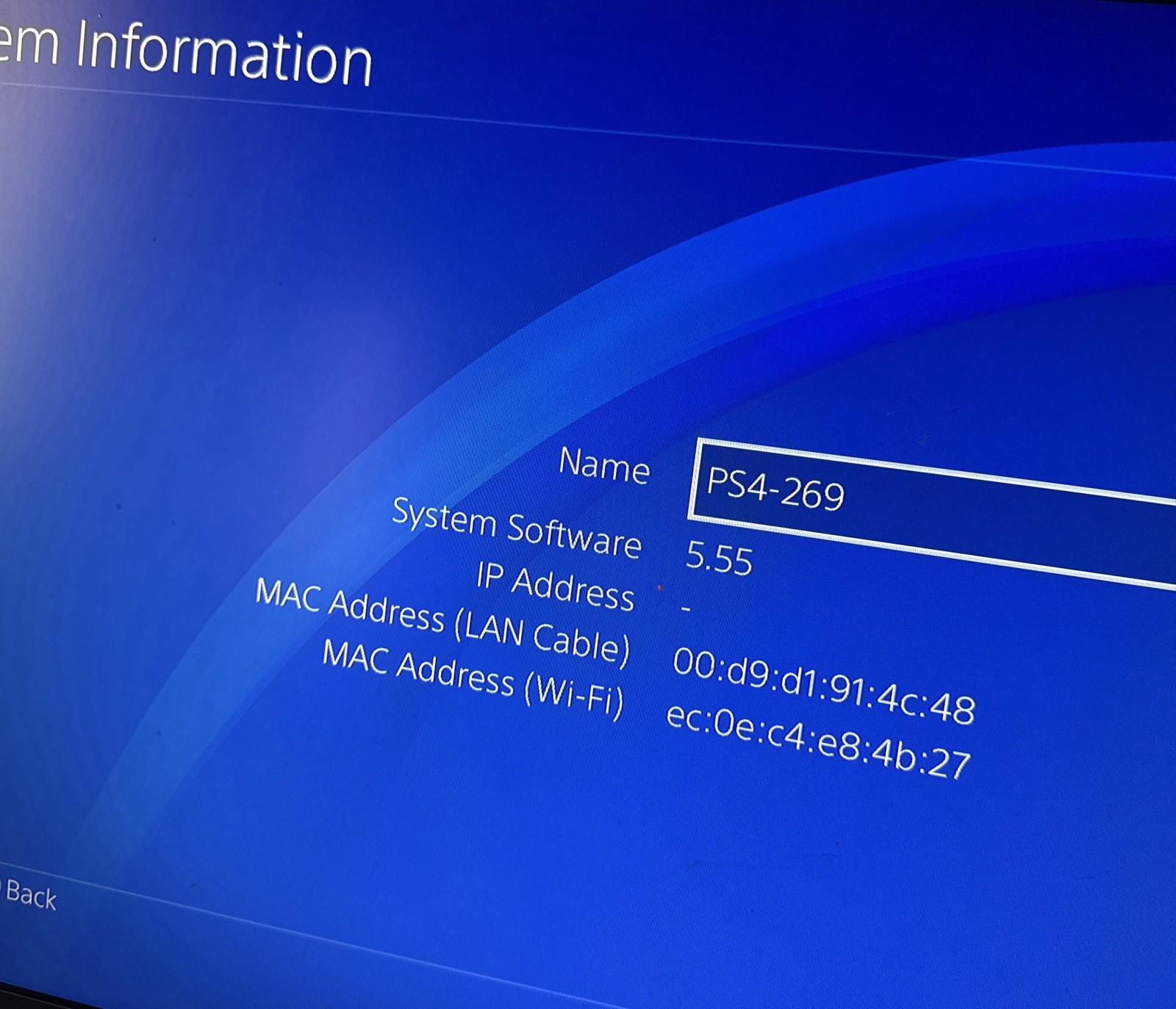 Sony PlayStation 4 PS4 CUH 1115A 500GB Console Low Firmware 5.55