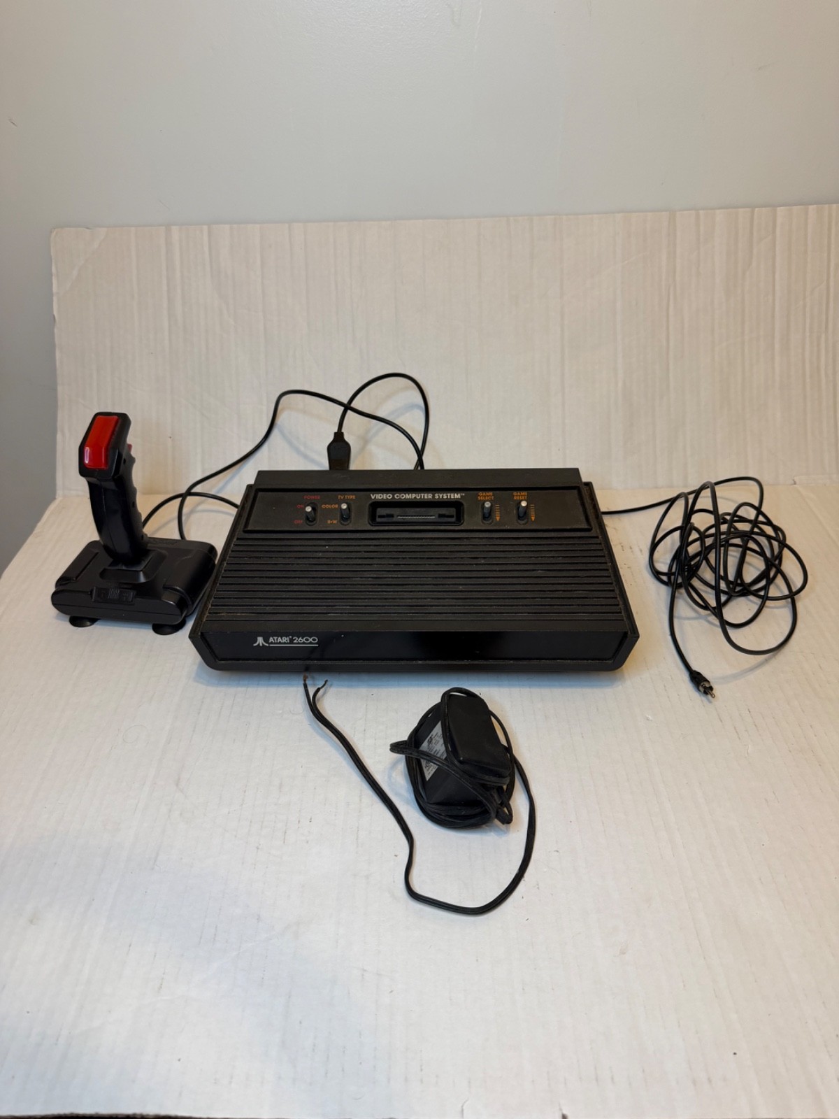 Vintage Atari 2600 “Darth Vader” Edition Video Game Console (1982)