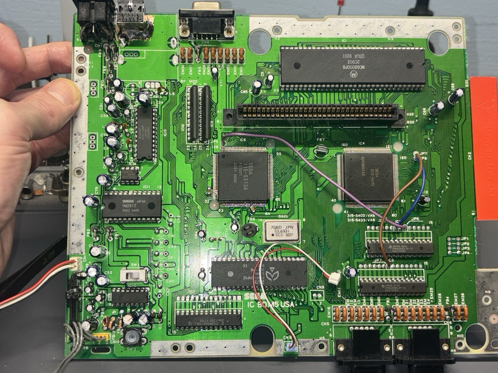Ultimate Sega Genesis 3BP Triple Bypass RGB Headphone Restoration Recapped