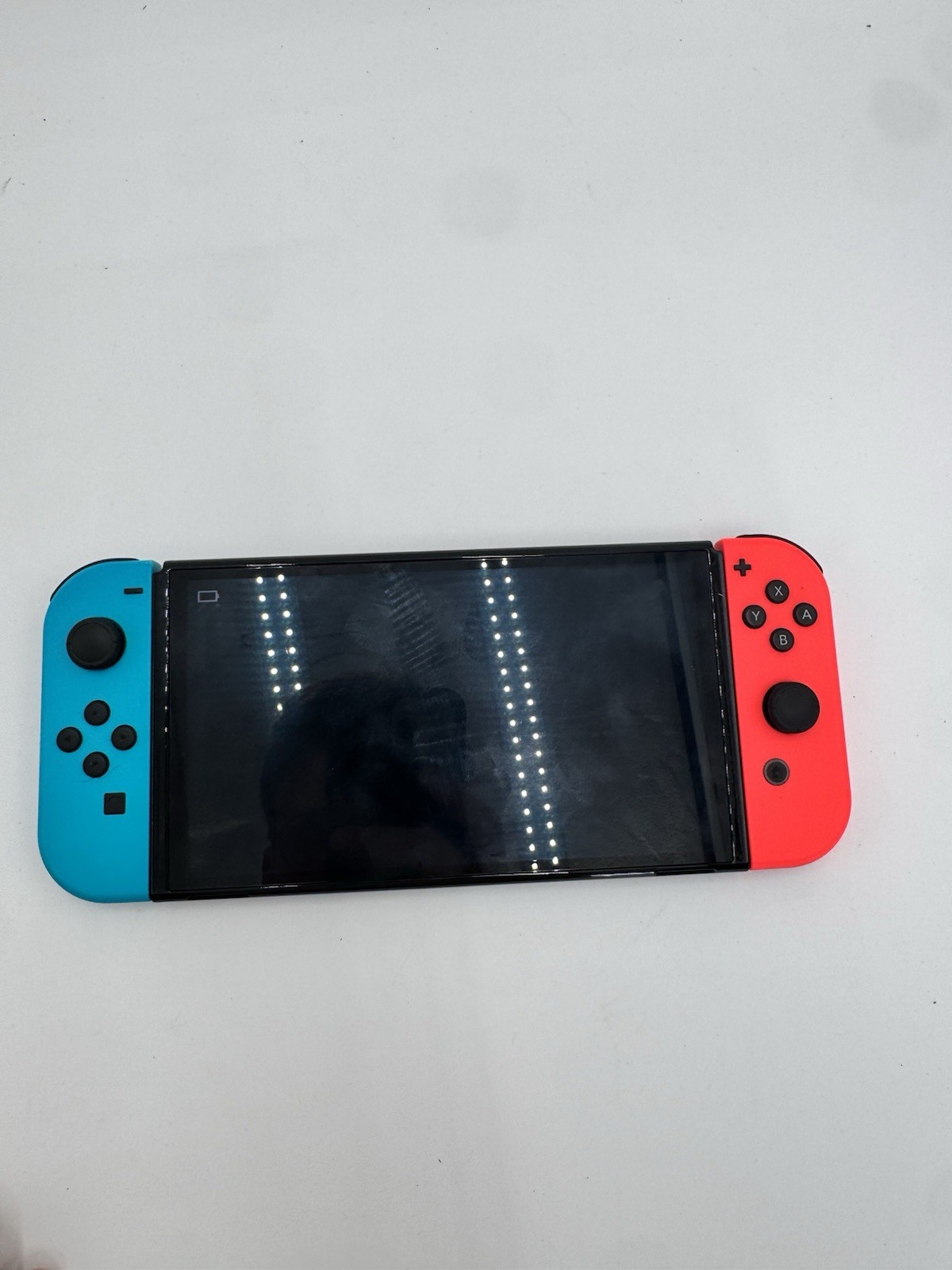 Nintendo Switch OLED Model HEG-001 Handheld Console – 64GB – Black/Neon Red/Neon