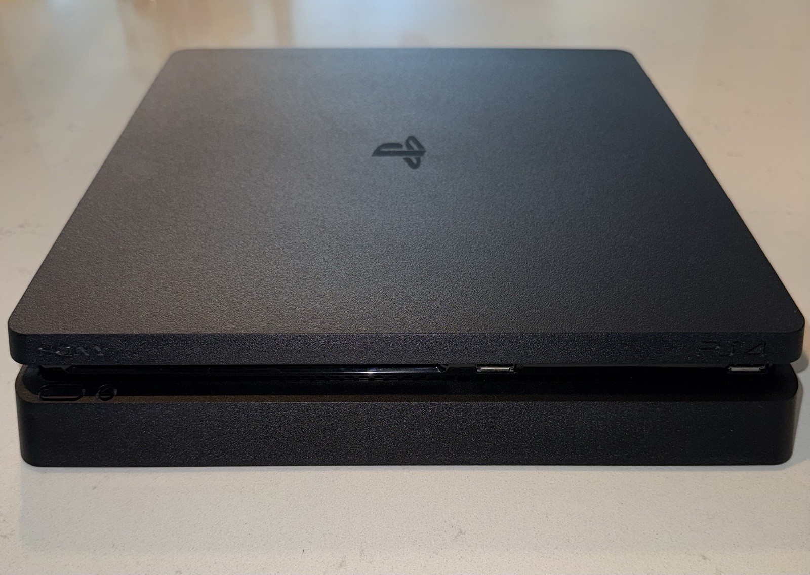 Sony PlayStation 4 Slim 1TB Black Console with Controller, HDMI, and Power Cable