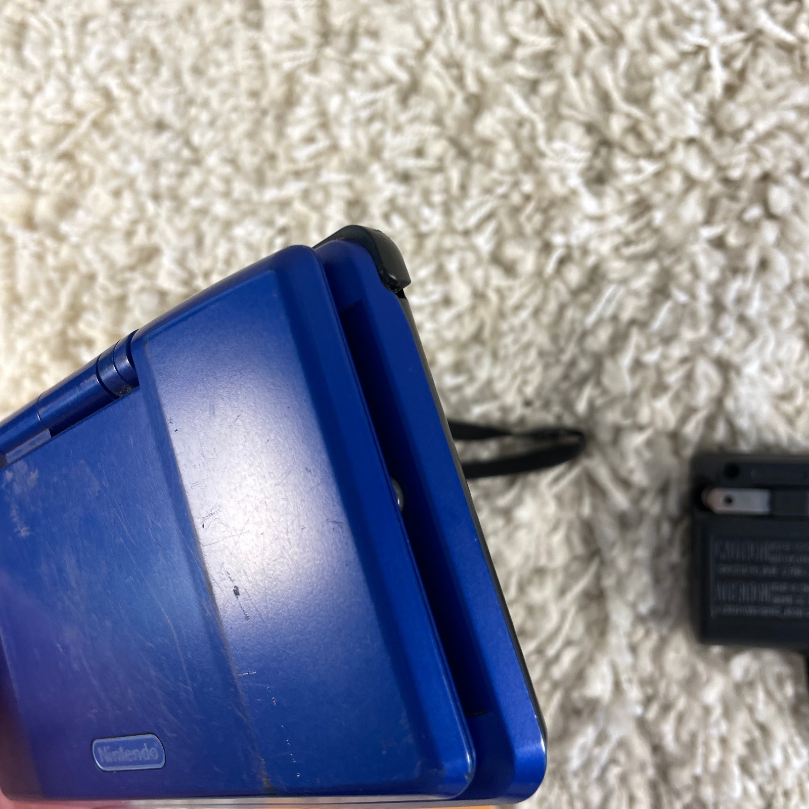 Nintendo DS Original NTR-001 Cobalt Blue Handheld Console System READ