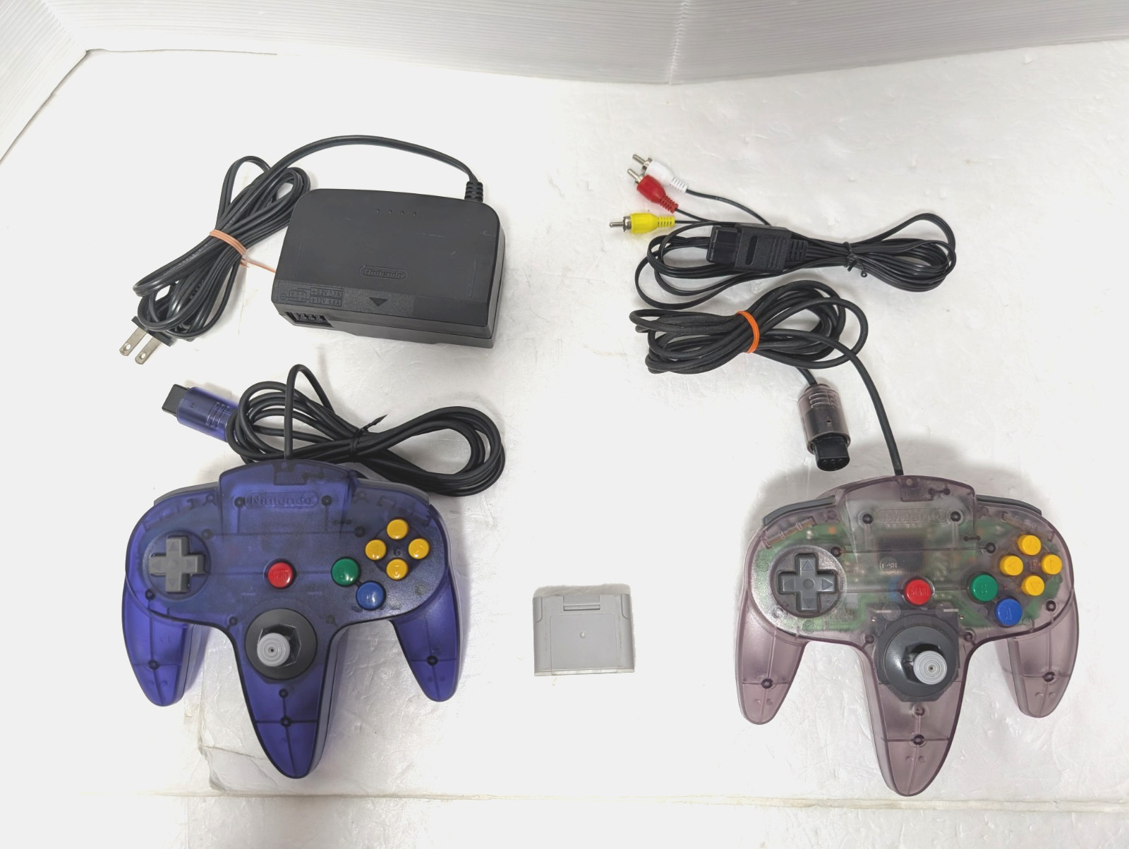 Nintendo 64 Region Free Console Midnight Blue 2controllers japan