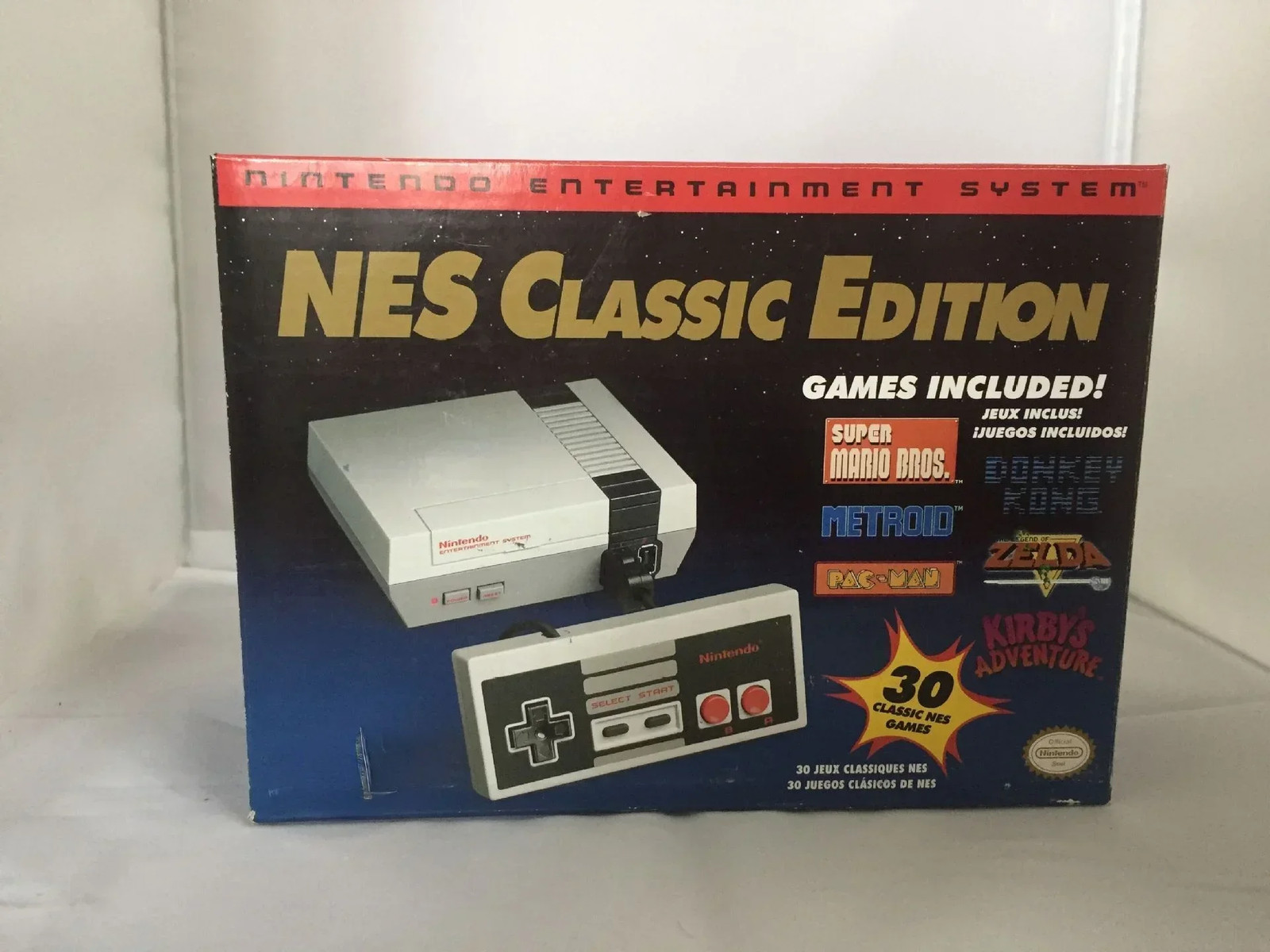 Classic Edition Nes Mini Game Console Usa Brand New 30 in 1