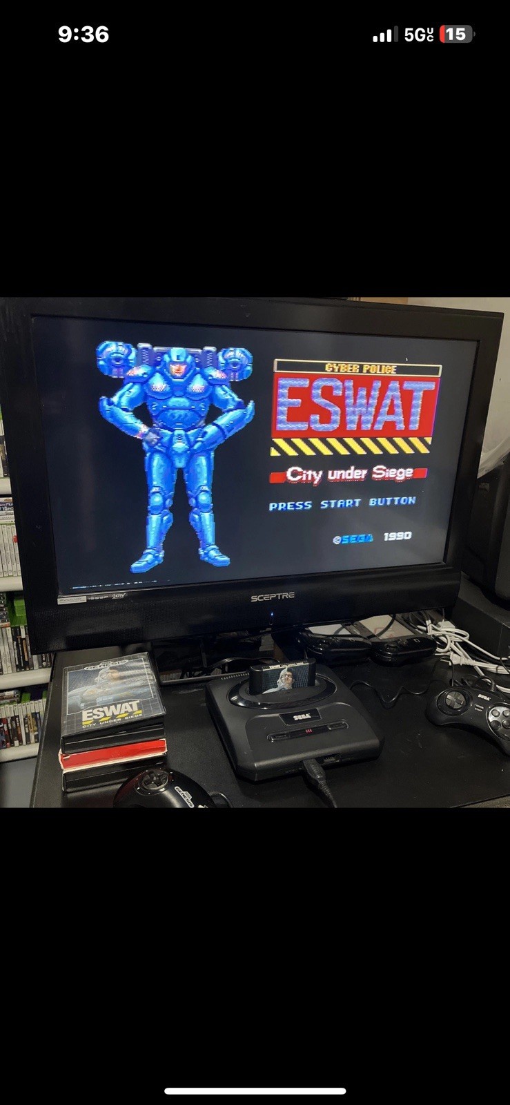 Sega Genesis System & Games