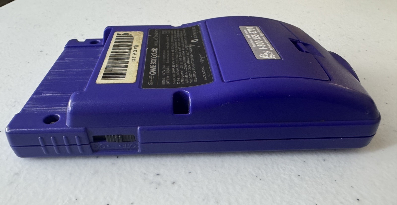 Nintendo Game Boy Color Grape Handheld Console – TESTED, AUTHENTIC