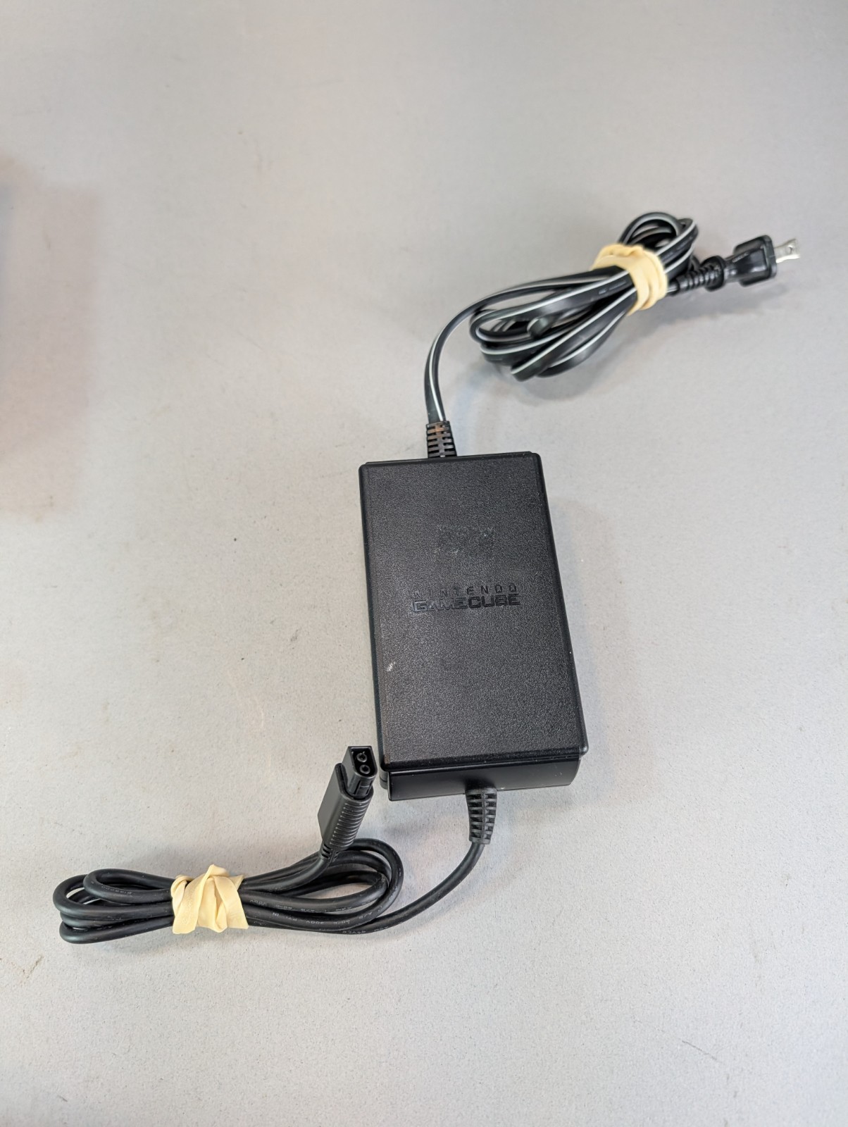 OEM Nintendo GameCube DOL-101 Silver Console + Cords WORKS!