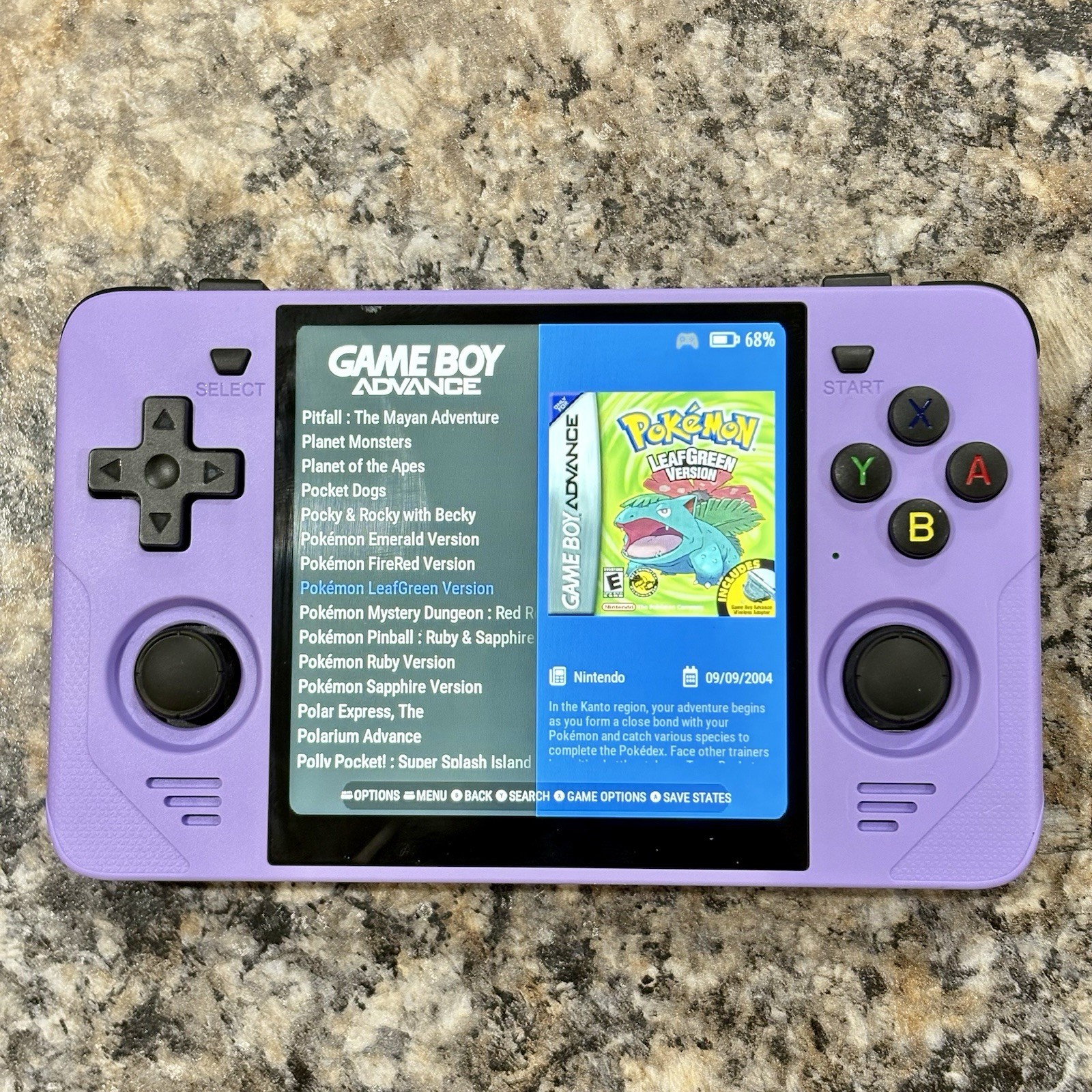 New PowKiddy RGB30 Gaming Handheld New 64GB Card Custom Loaded Ready To Play