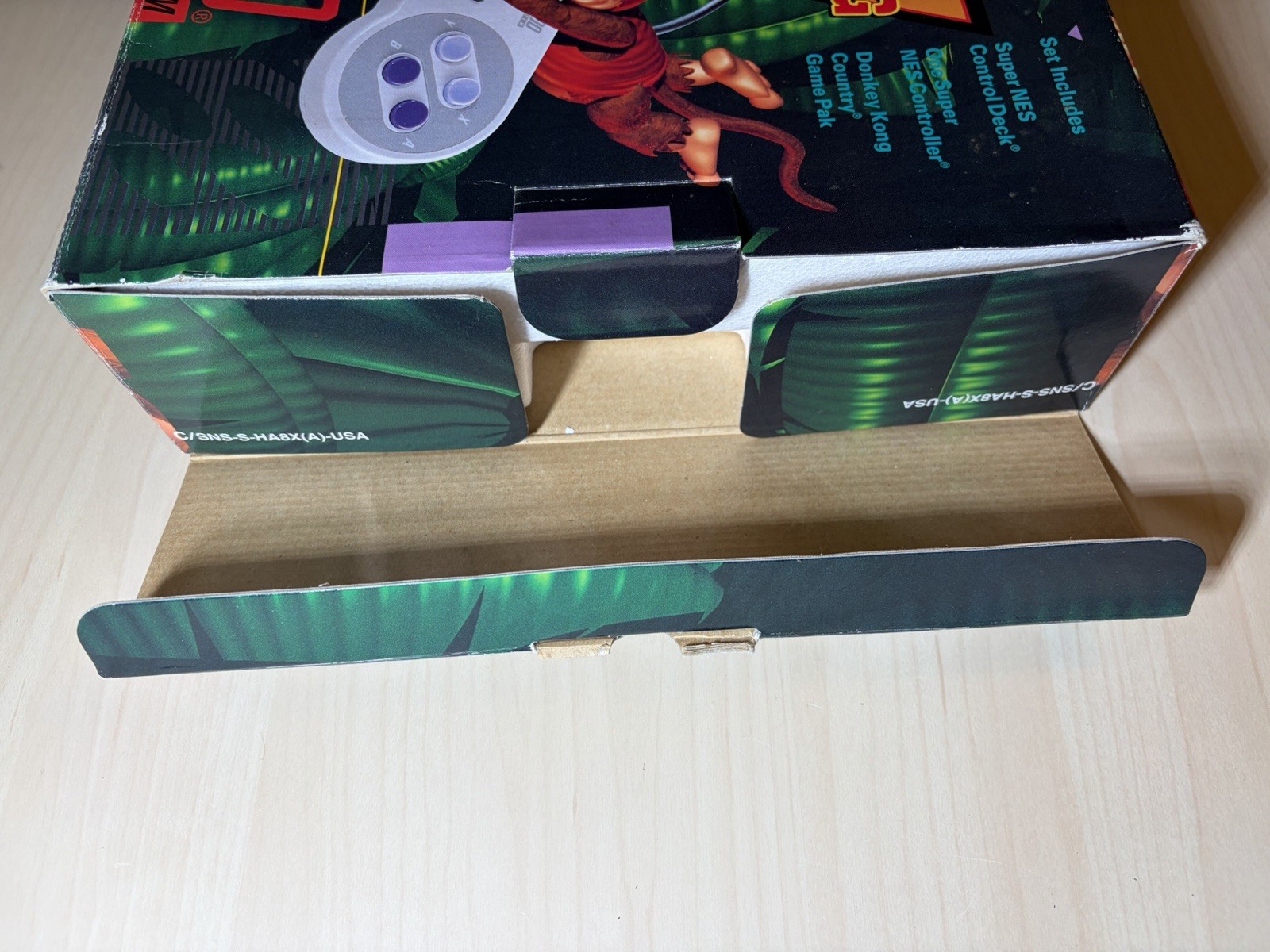 Super Nintendo SNES System Donkey Kong Country Complete – Mint Condition