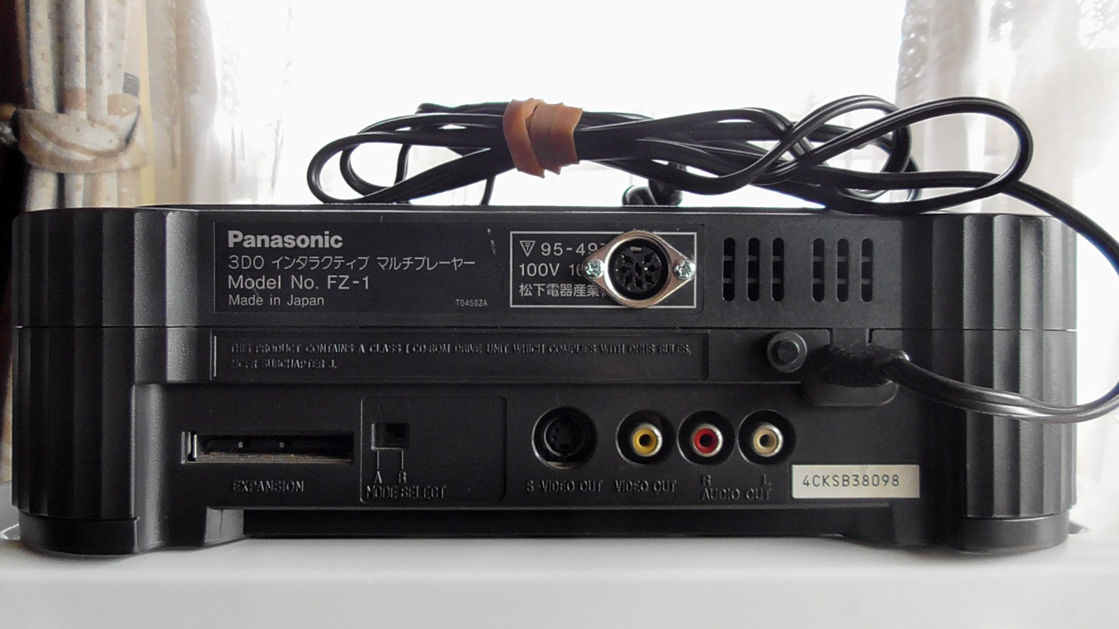 3DO REAL FZ-1 Csync RGB 240p/480i Picture centered shown S/PDIF FULL RECAPPED
