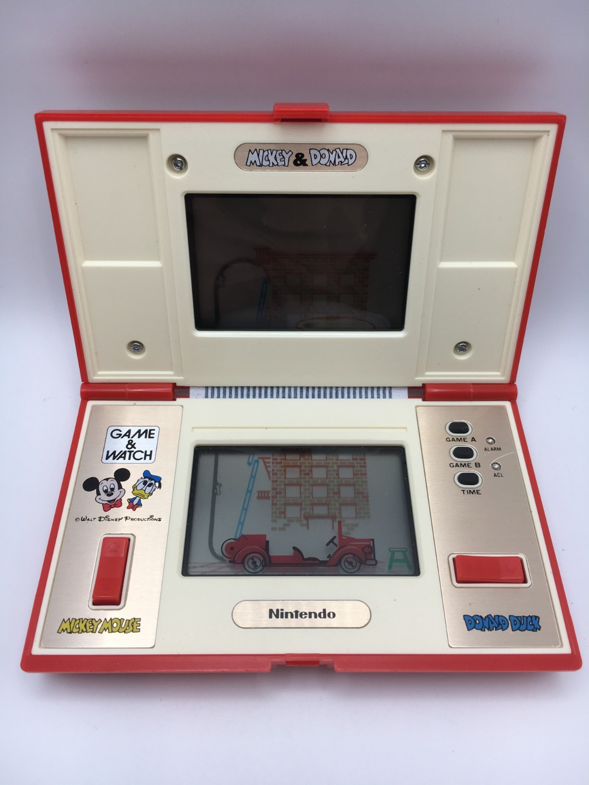 1982 Nintendo Game & Watch – Mickey & Donald Handheld (Tested/Works)