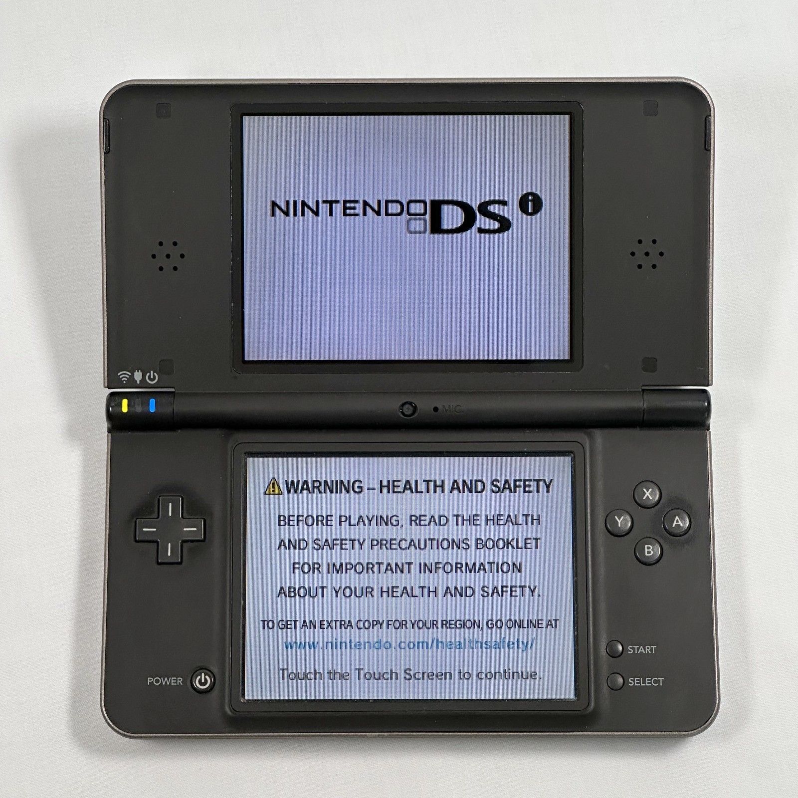 Nintendo DSi XL Bronze Handheld Console – NO STYLUS & NO BATTERY – TESTED