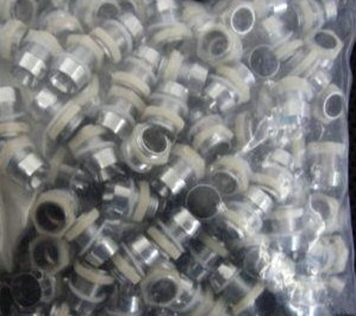 5pcs Plastic Chrome Plated 10mm LED Bezels/Holder/Case