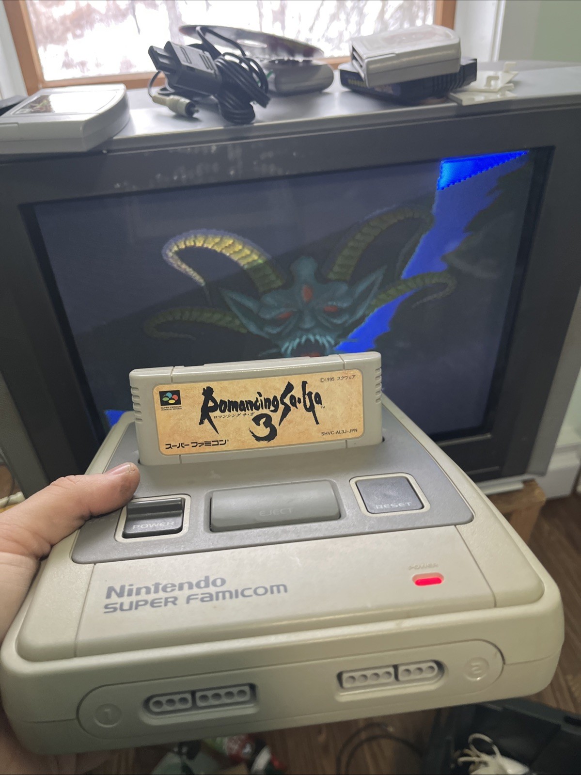 Nintendo Super Famicom Console SHVC-001 TESTED Works, NTSC-J US Seller
