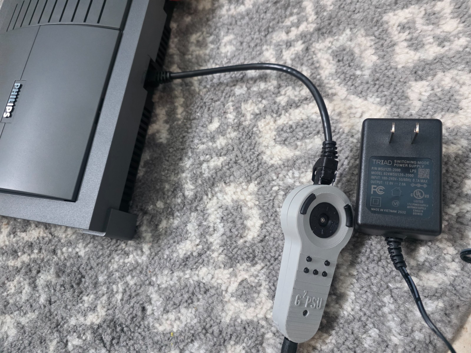 Philips 450 Model CDI (PAL) + Digital Video Cartridge + Space Ace