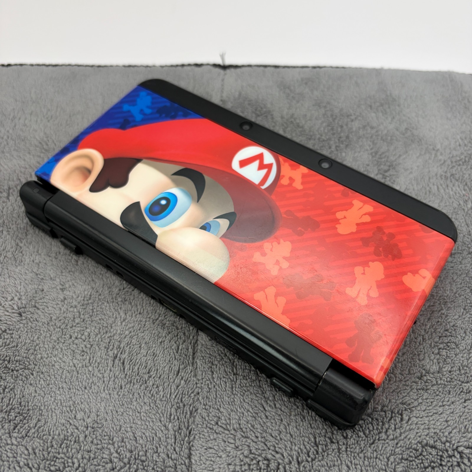 【Excellent5】New Nintendo 3DS Handheld Console Mario Plate KTR 001 From Japan