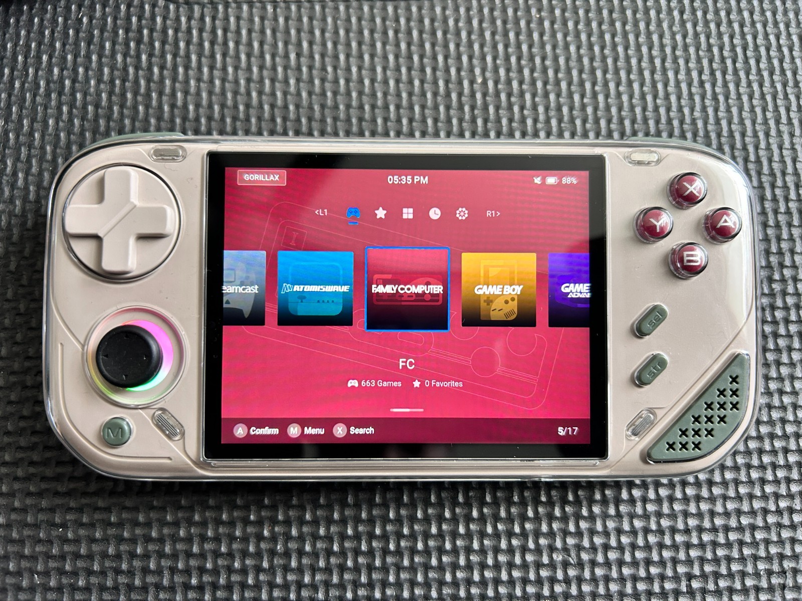 MINILOONG POCKET 1 HANDHELD (DMG) (64GB GAME CARD) (2K GAMES) FREE CASE (GXRG)