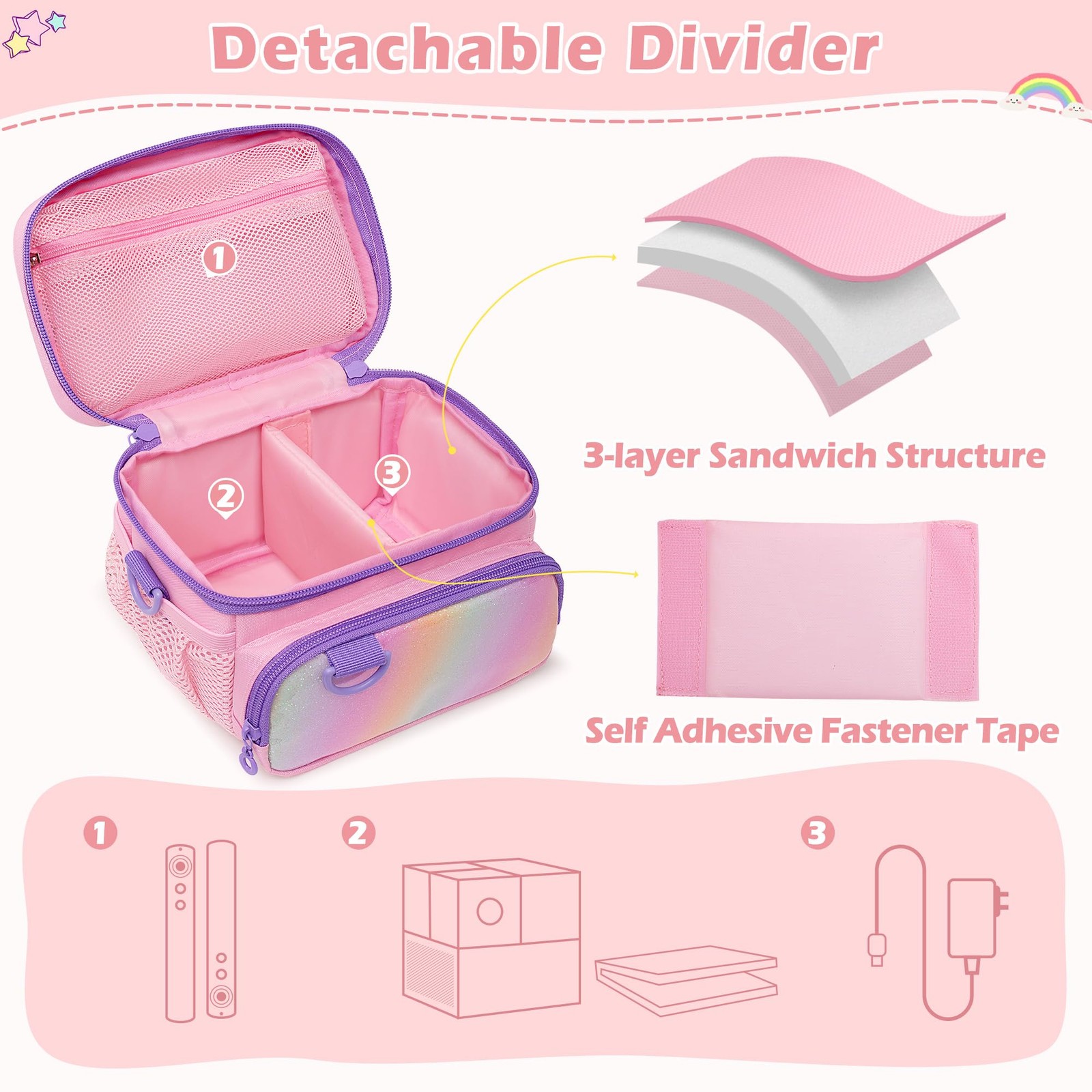 Travel Carrying Case Compatible with Nex Playground Game System, Storage Bag …