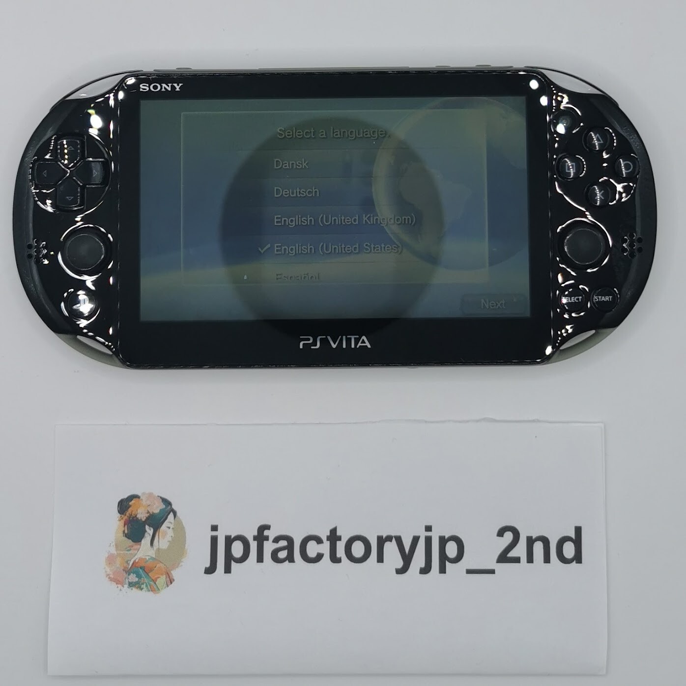 SONY PS Vita PCH-2000 Playstation Console Only Chargers Various Colors
