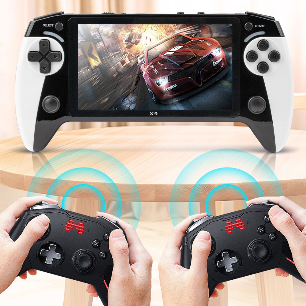 X9 Retro Handheld Game Console – 5.5» Screen, 3000 Games, Type-C Charging OY