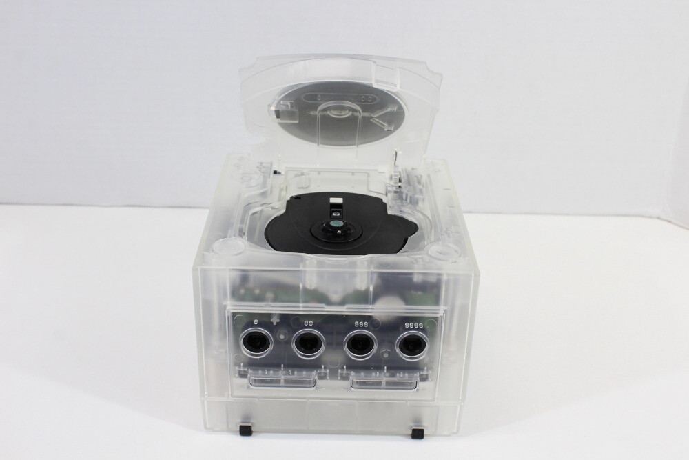 Nintendo Gamecube Console Clear Transparent White NTSC-U/C DOL-101 GC RGB LED