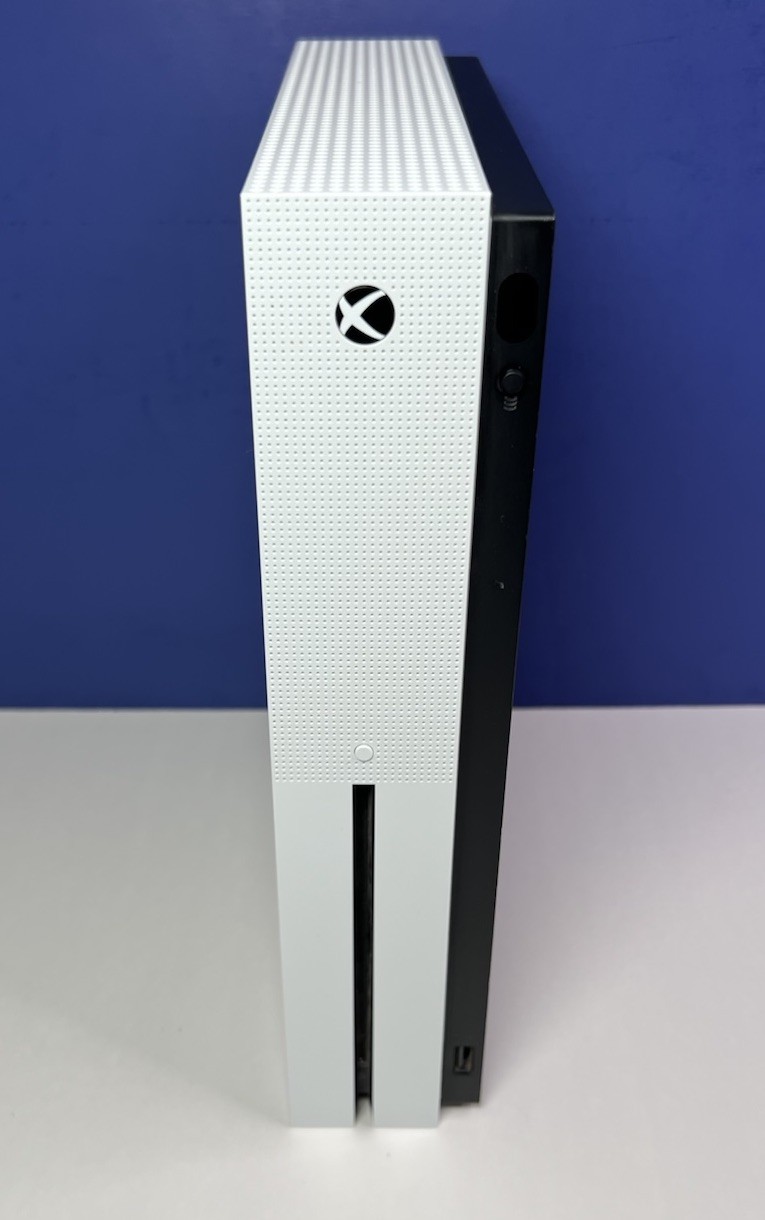 Microsoft Xbox One S 1TB Console Model 1681 w/ 2 Controllers 2 Games HDMI Power
