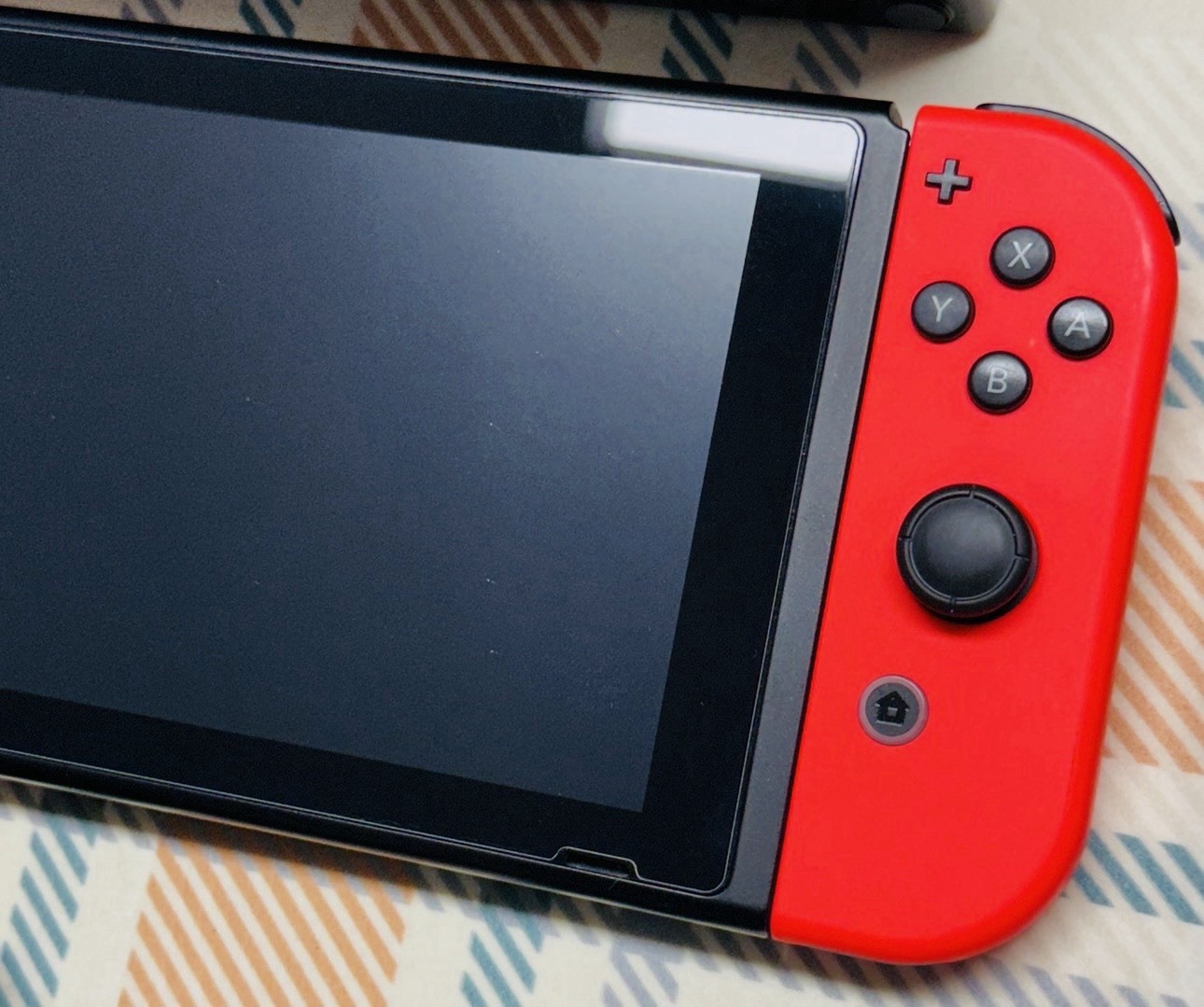 Nintendo Switch V1 Game Console HAC-001 Red/Blue Joy cons Tested/Working 00215