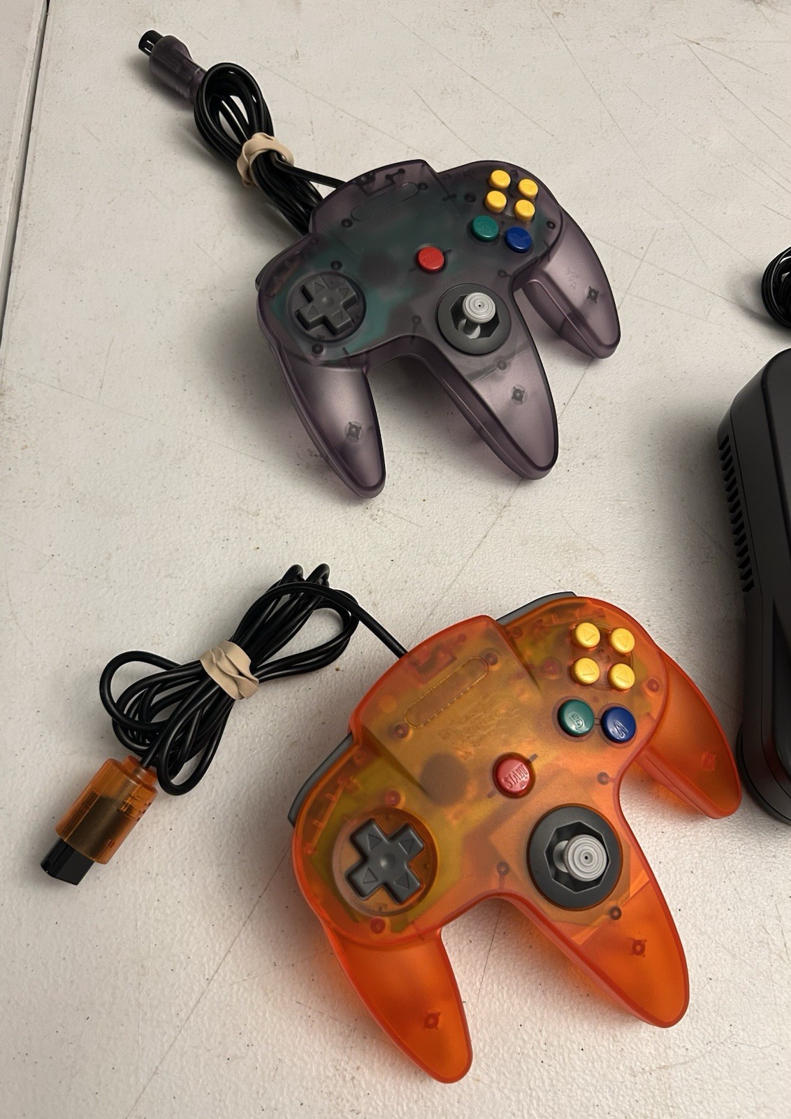 Nintendo 64 W/ 2 Remotes / Upscaler Image Enhancer