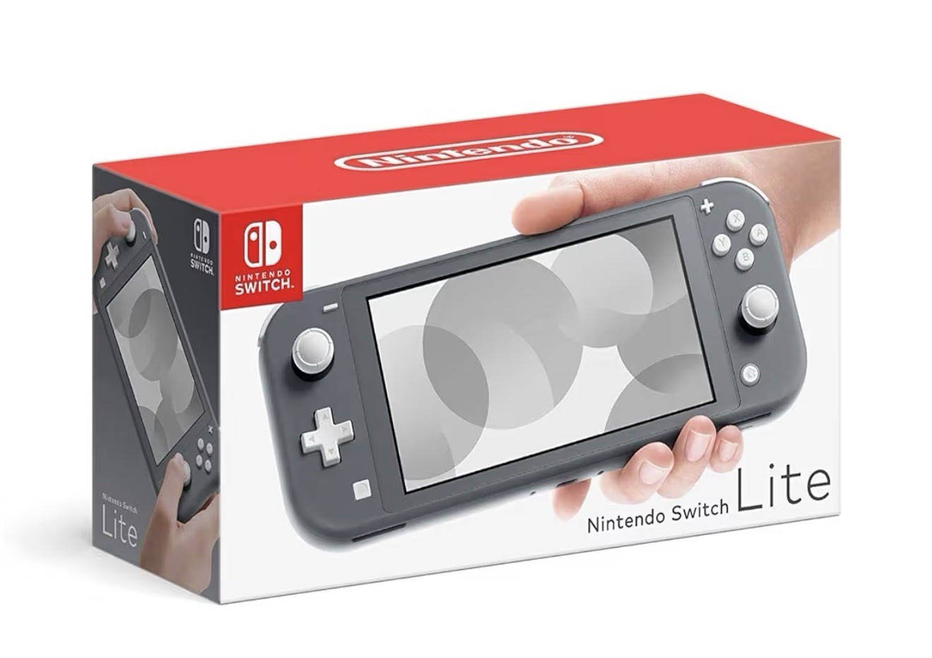 Nintendo Switch Lite Gray Handheld Console Wi-Fi Headphone Jack
